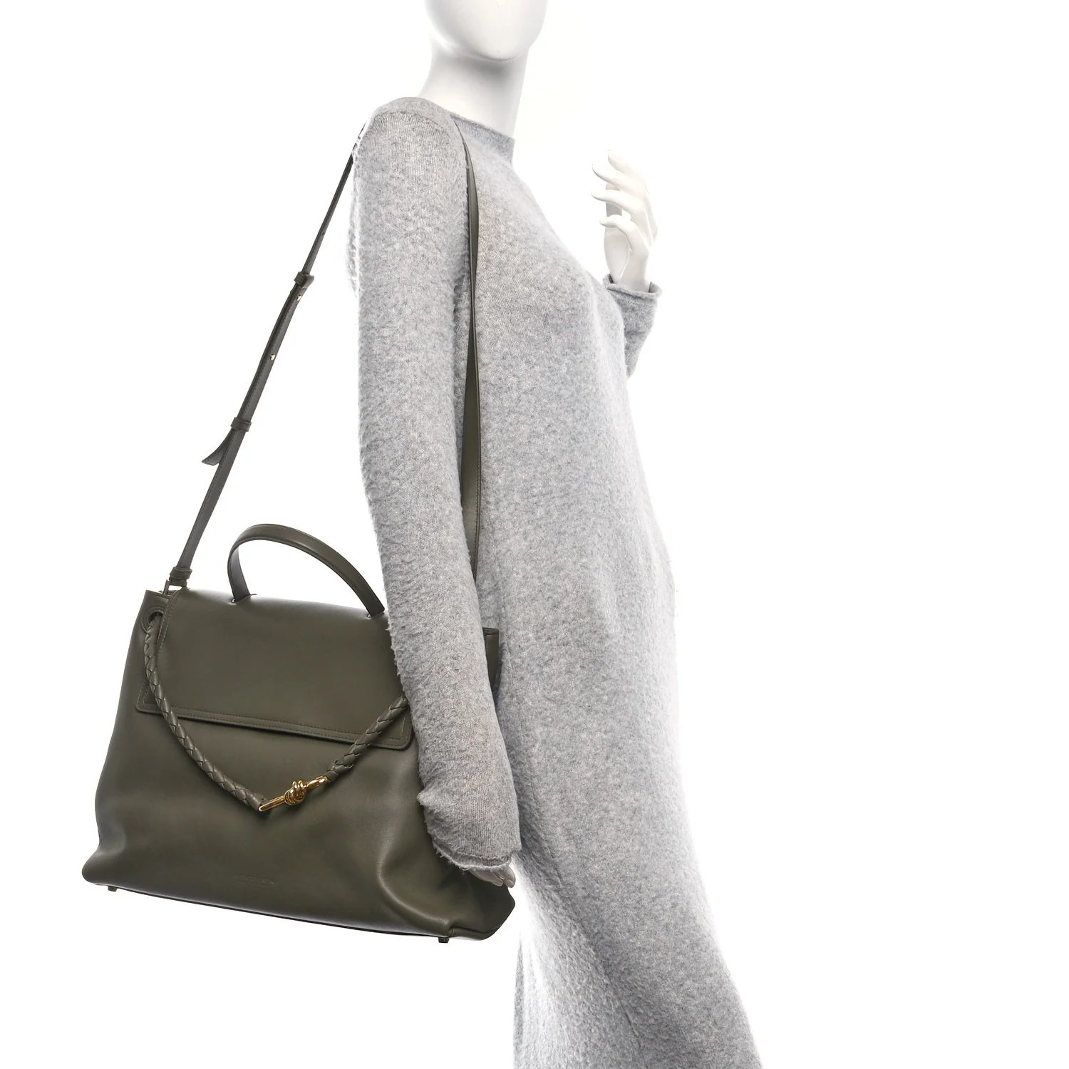 Silky Calfskin Large Ciao Ciao Cypress - Image 2