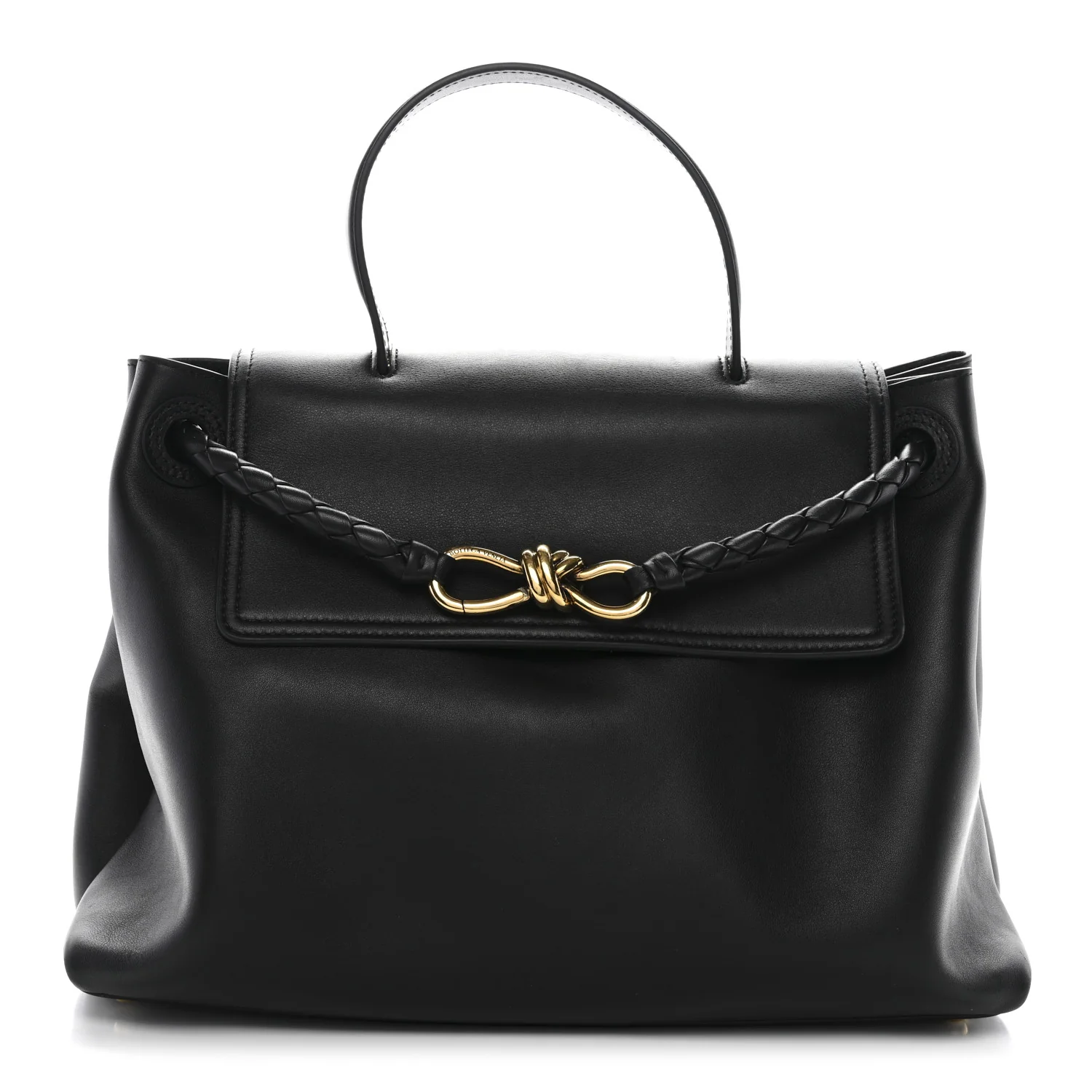 Silky Calfskin Medium Ciao Ciao Black