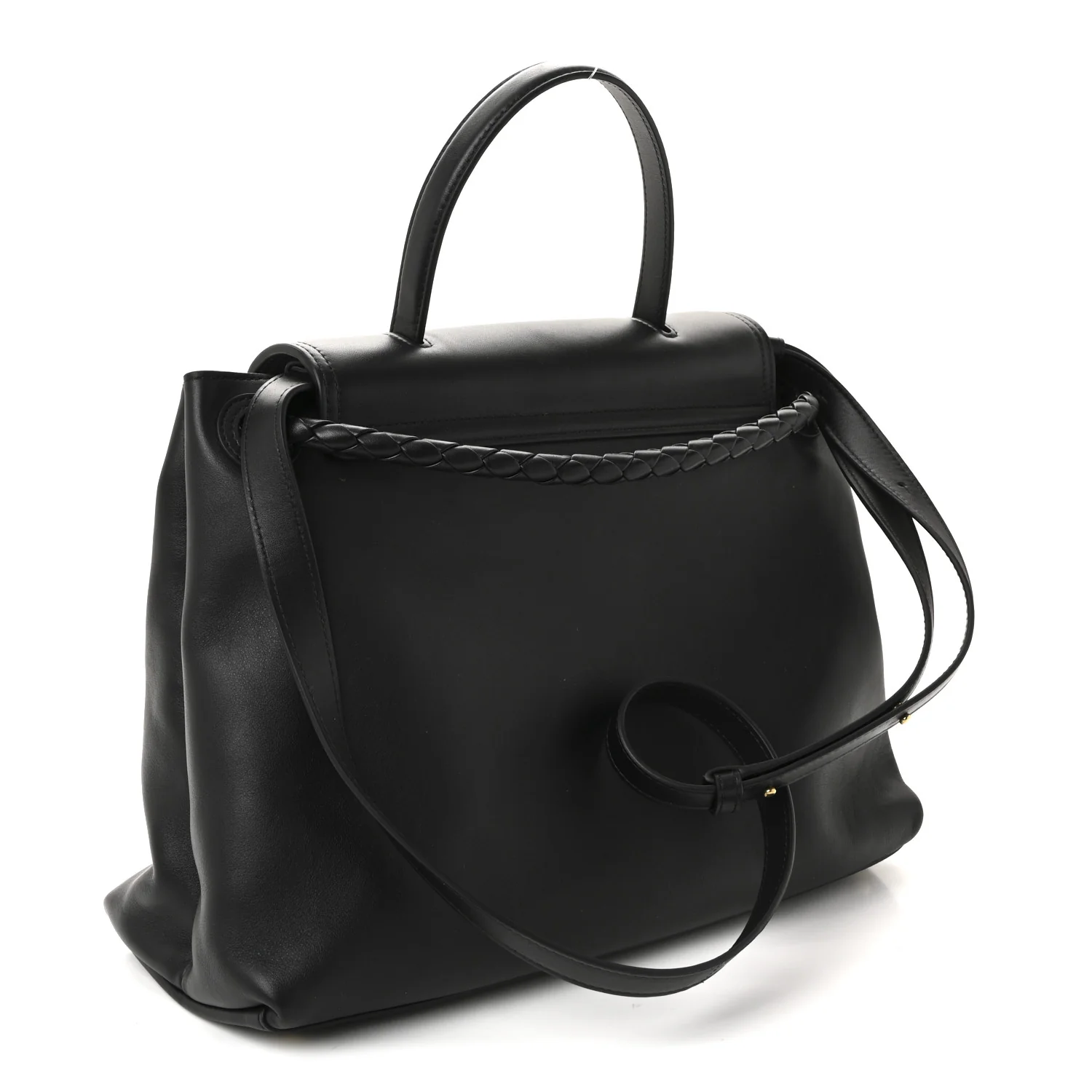 Silky Calfskin Medium Ciao Ciao Black - Image 3