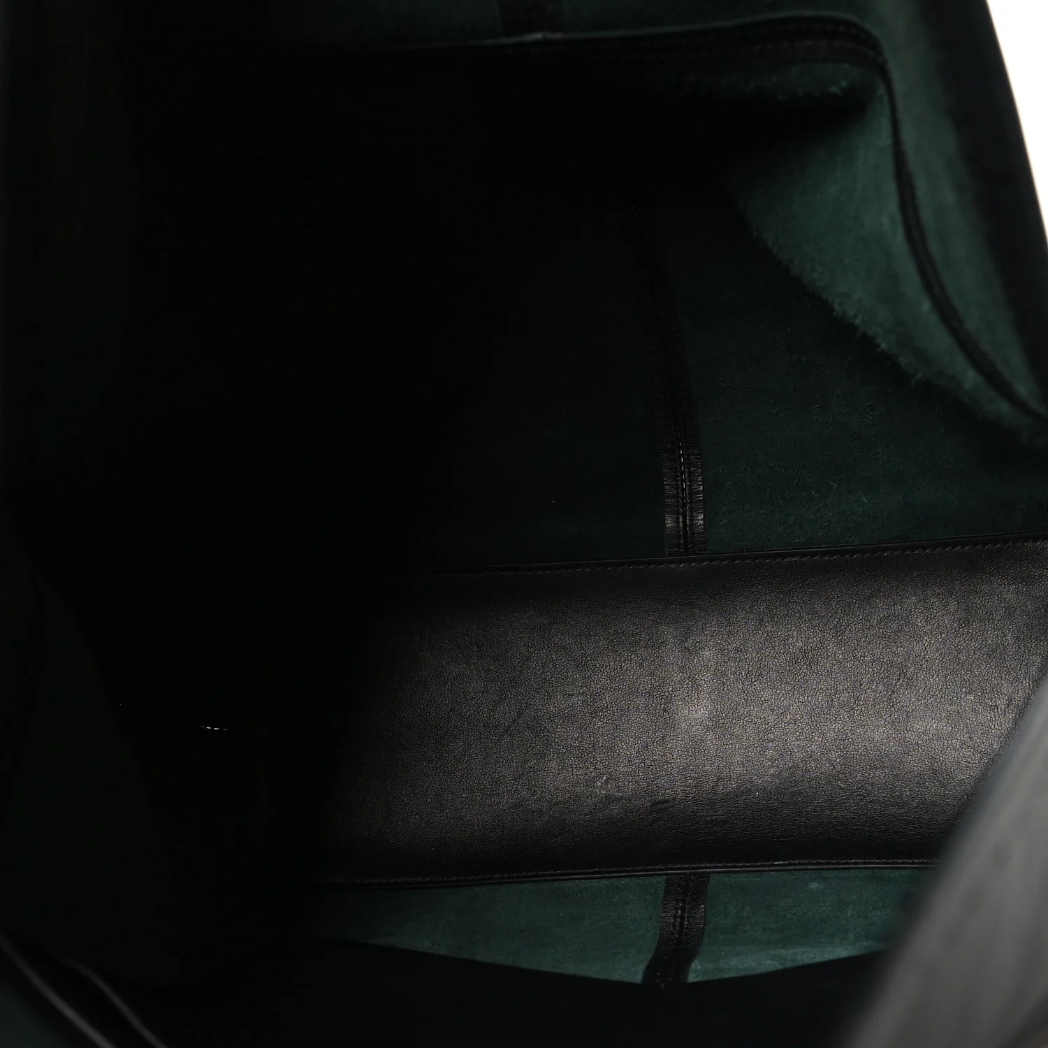 Silky Calfskin Medium Sawyer Messenger Bag Black - Image 5
