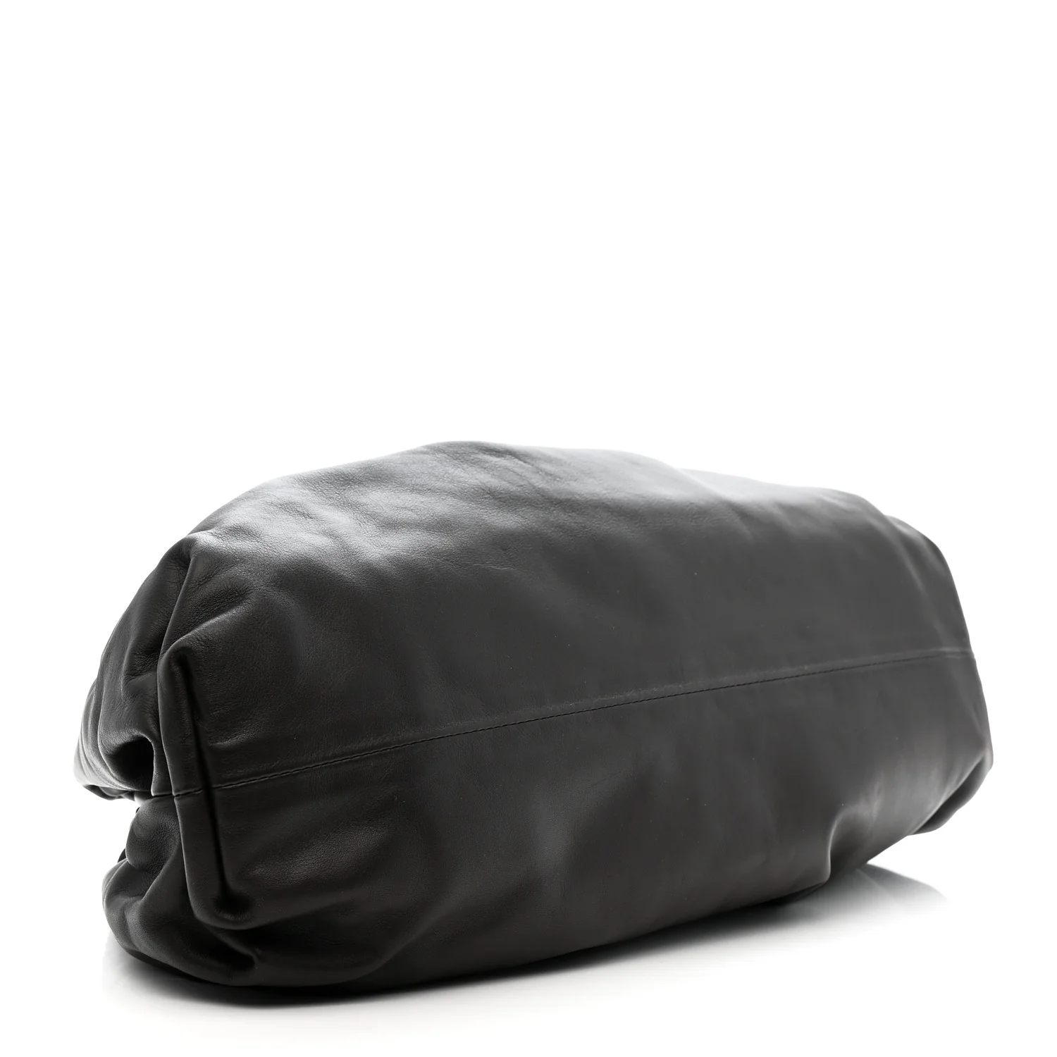 Smooth Butter Calf The Pouch Oversized Clutch Fondant - Image 4