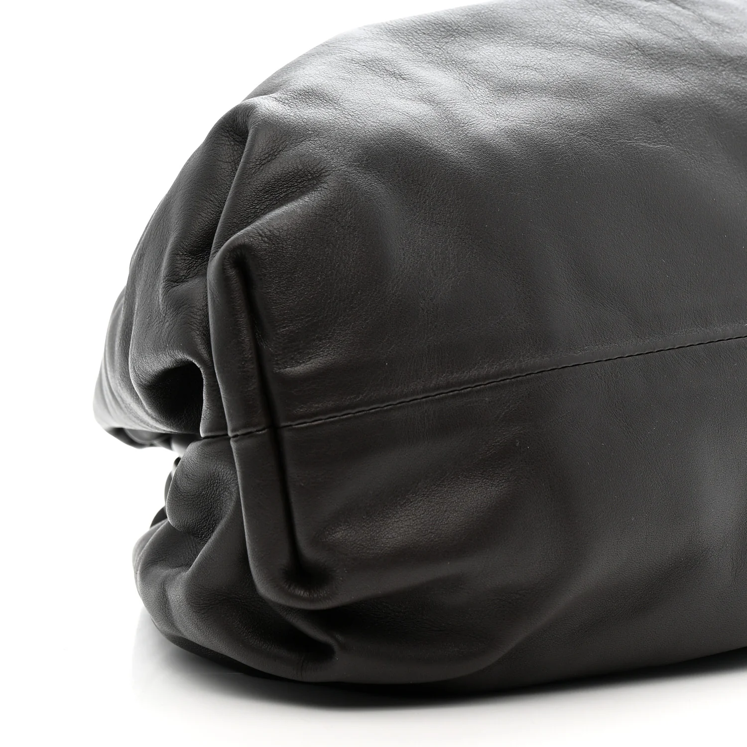 Smooth Butter Calf The Pouch Oversized Clutch Fondant - Image 9