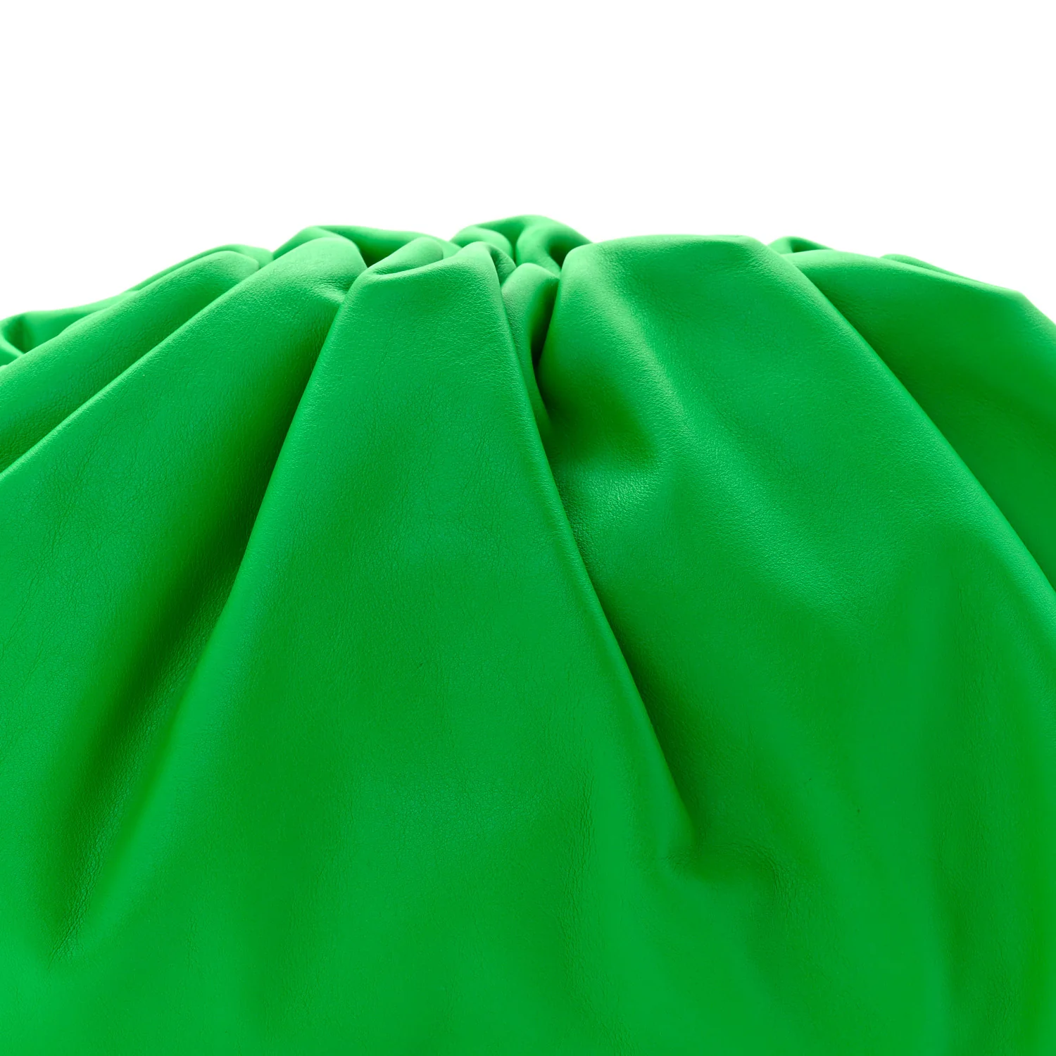 Smooth Butter Calf The Pouch Oversized Clutch Parakeet - Image 26