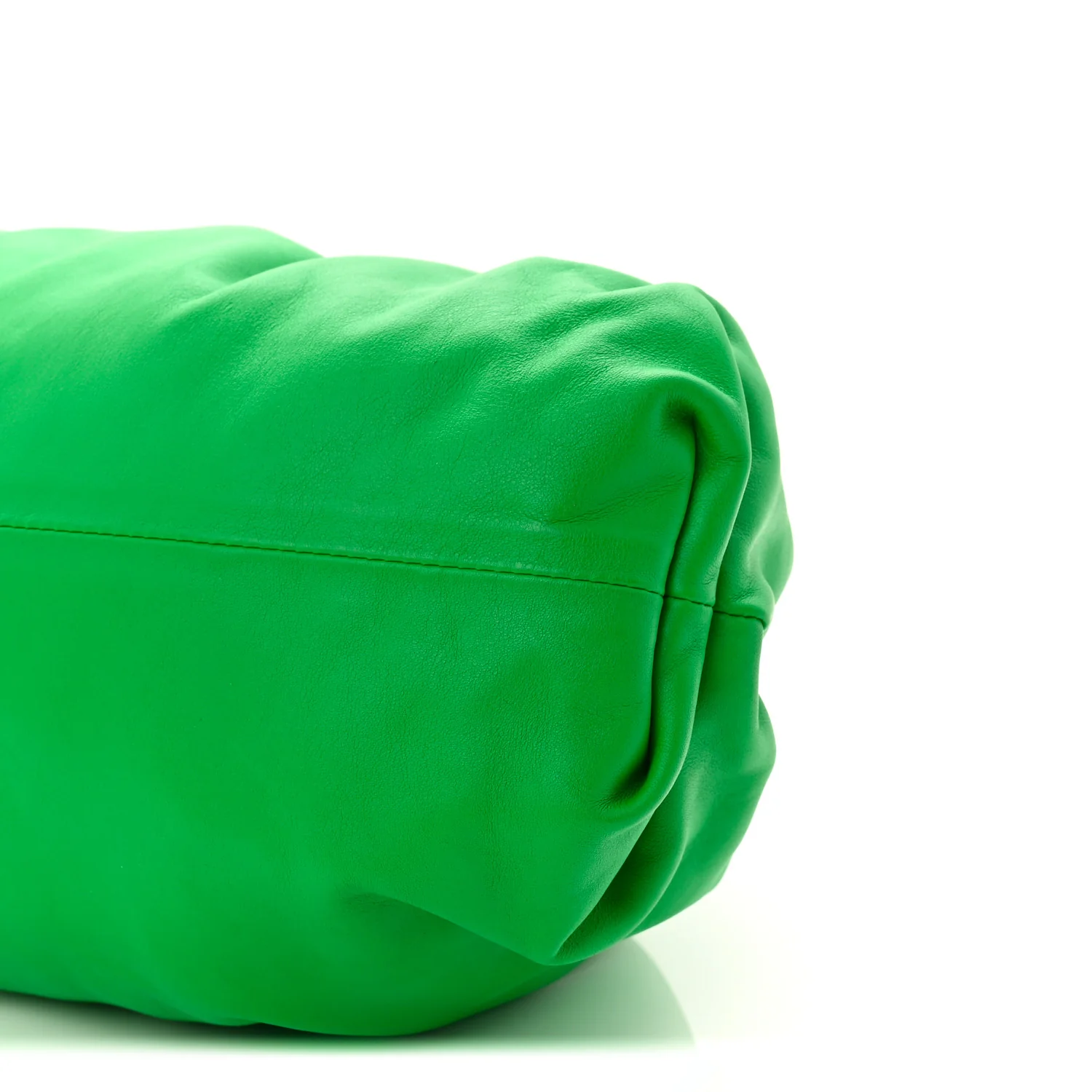 Smooth Butter Calf The Pouch Oversized Clutch Parakeet - Image 30