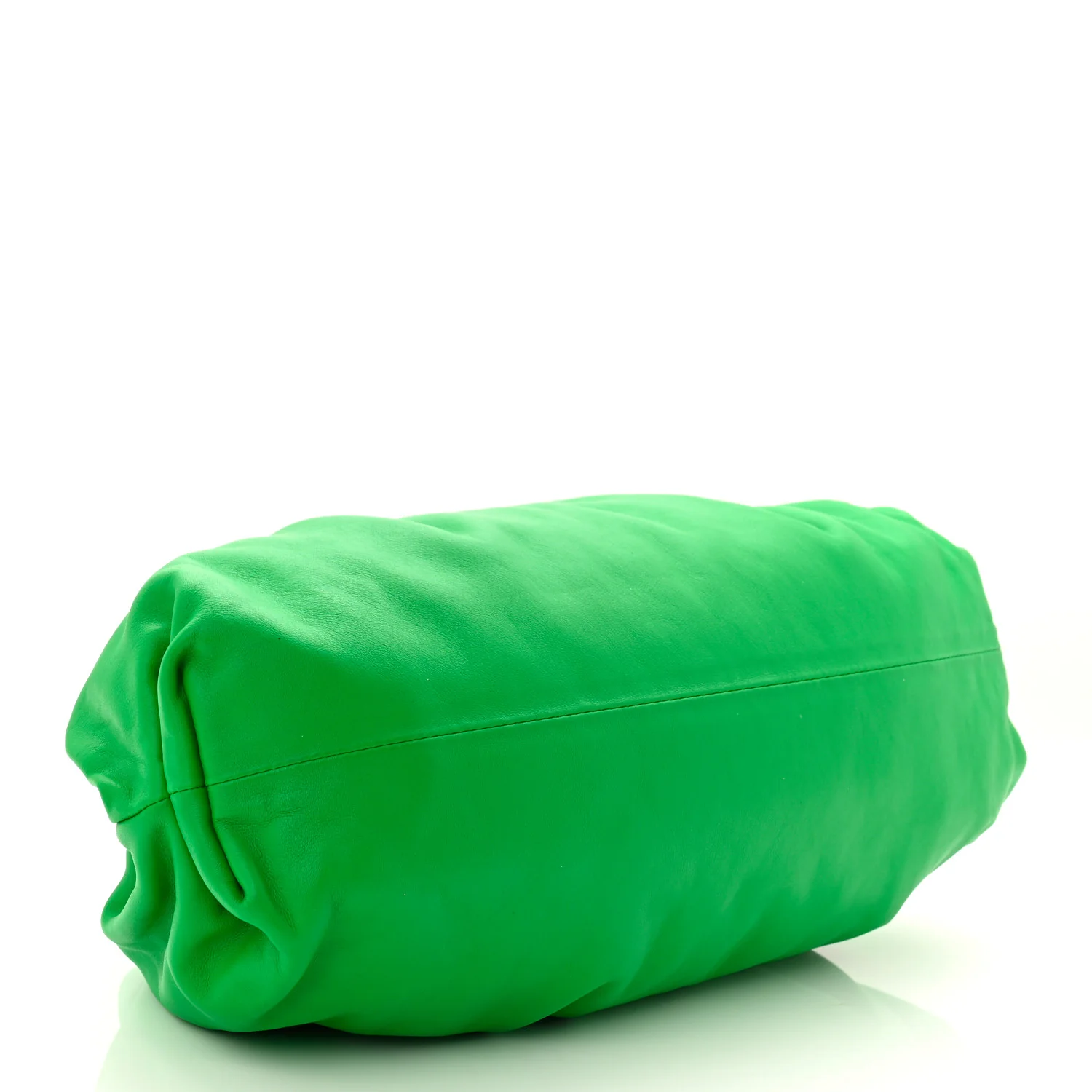 Smooth Butter Calf The Pouch Oversized Clutch Parakeet - Image 7