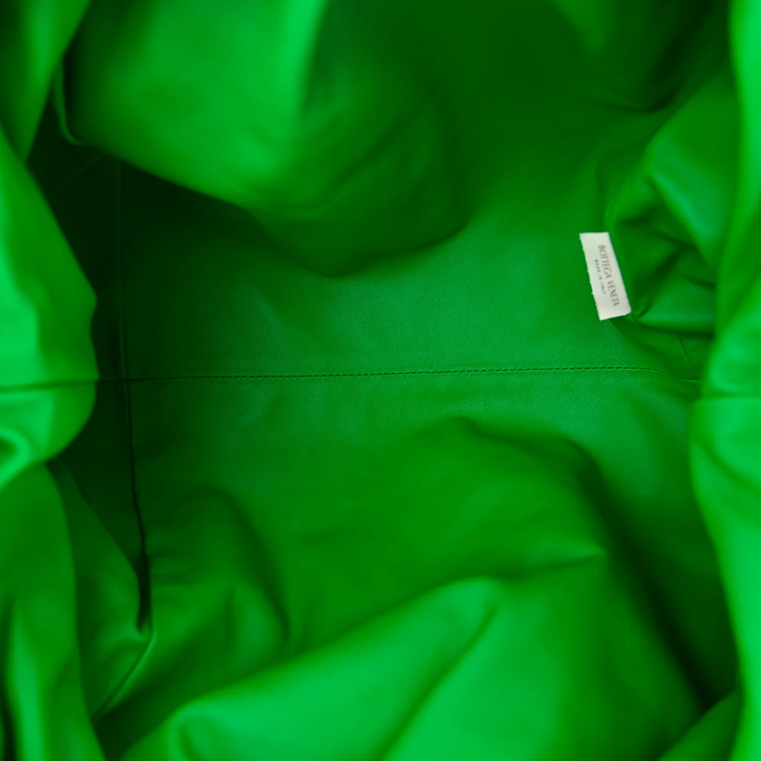 Smooth Butter Calf The Pouch Oversized Clutch Parakeet - Image 9