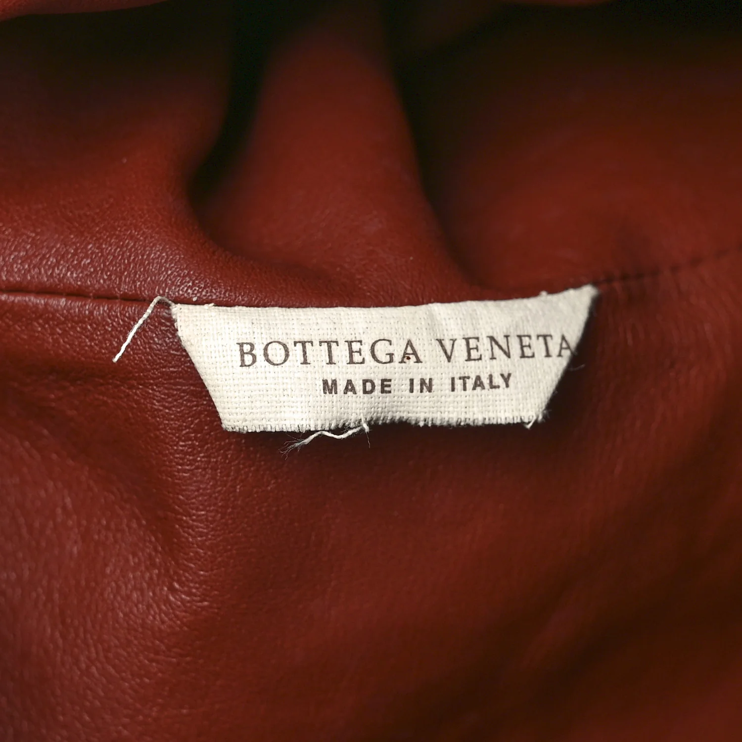 Smooth Butter Calf The Pouch Oversized Clutch Rust - Image 6