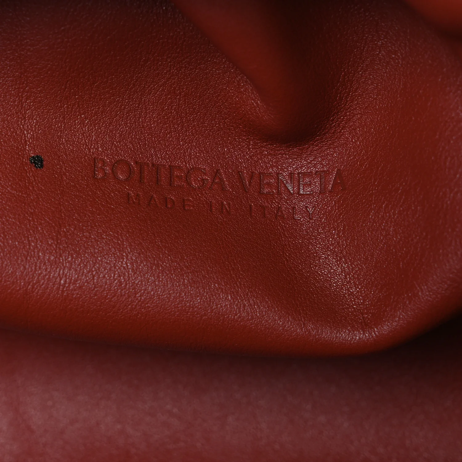 Smooth Butter Calf The Pouch Oversized Clutch Rust - Image 6