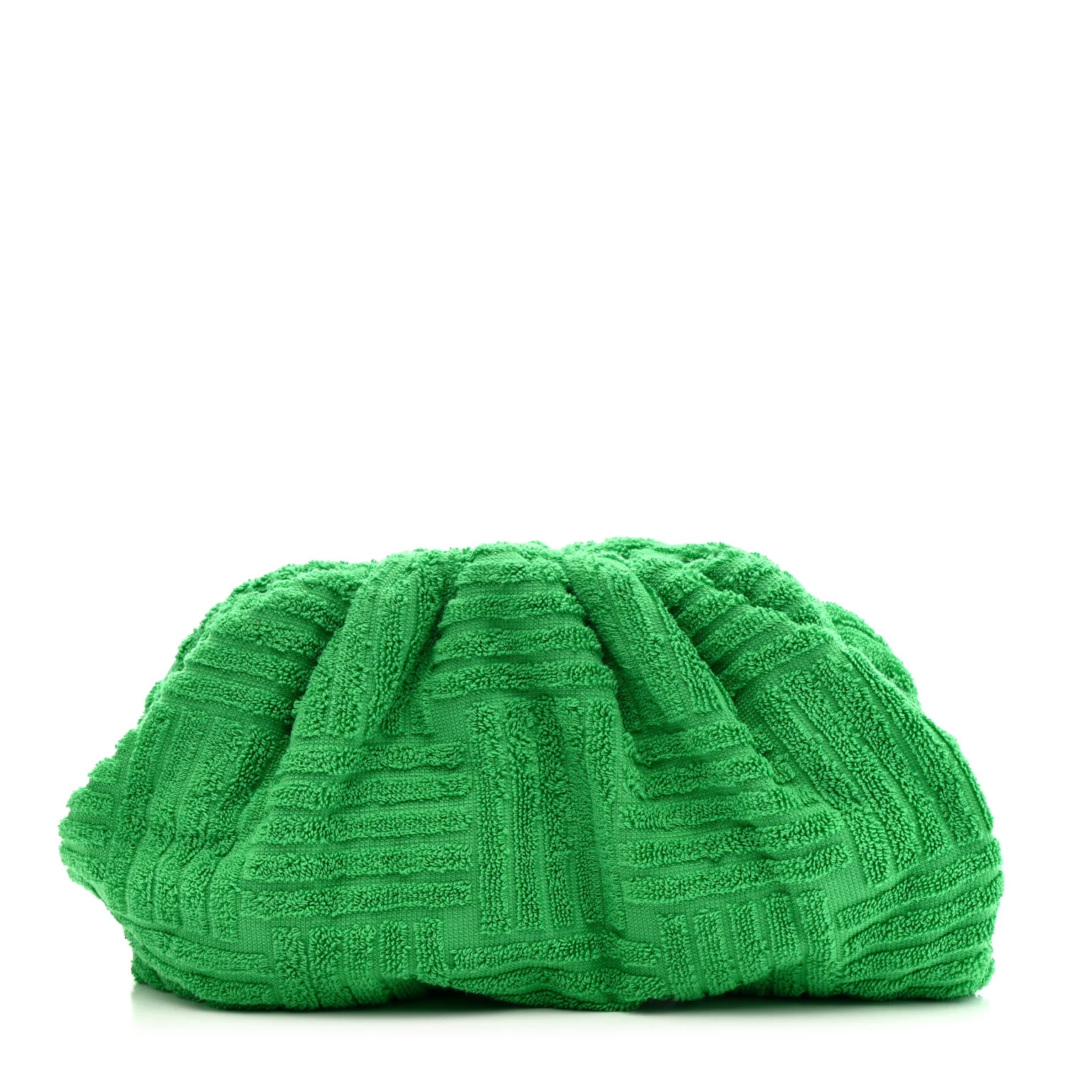 Sponge Fabric The Pouch Clutch Grass