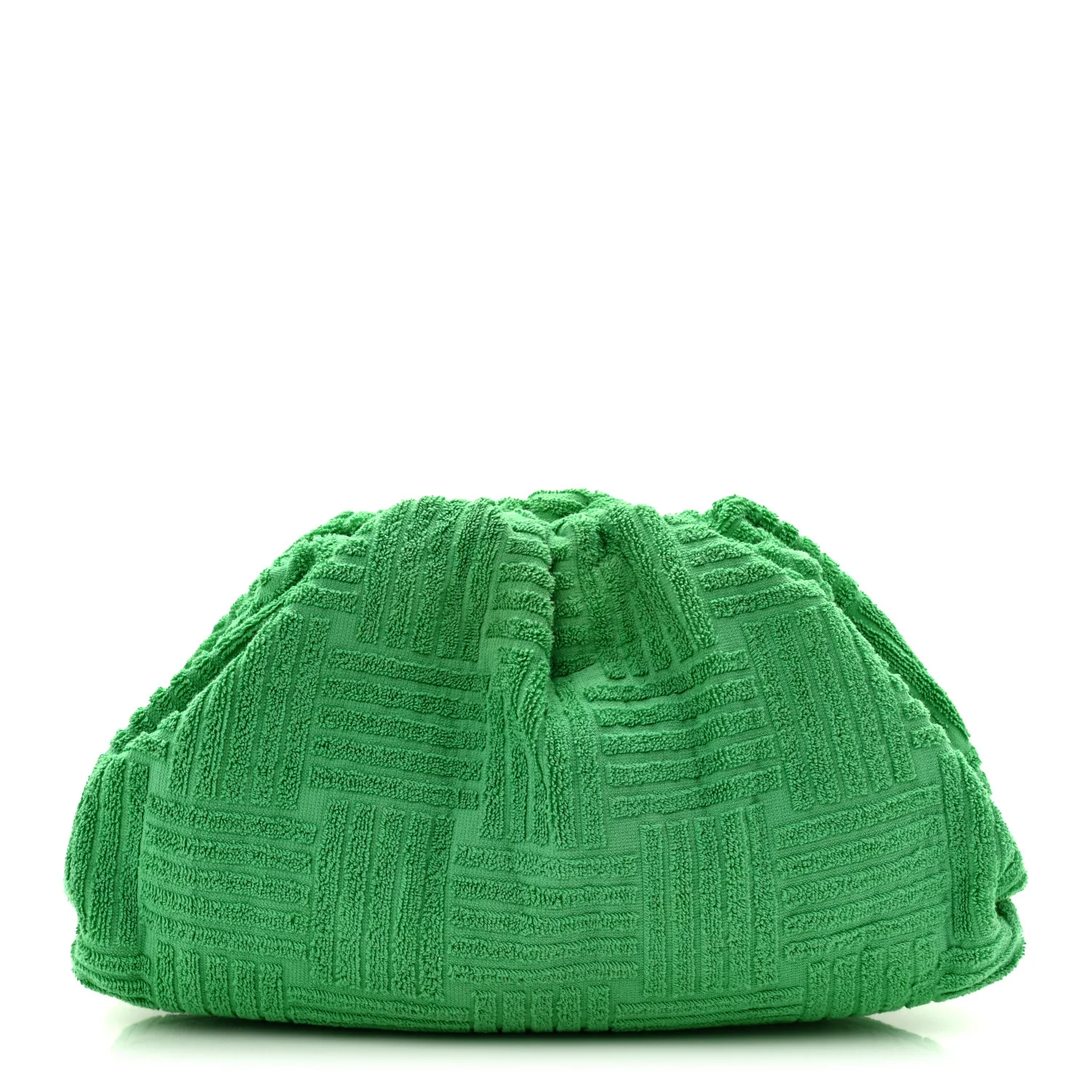 Sponge Fabric The Pouch Clutch Grass