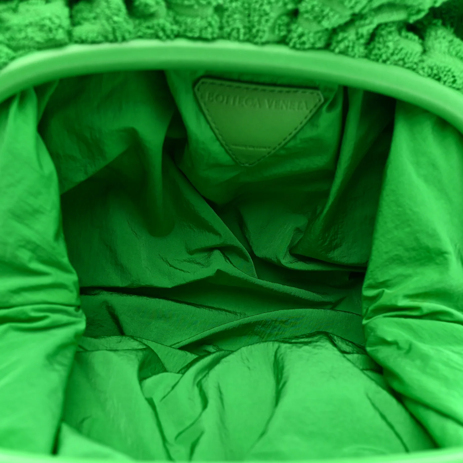 Sponge Fabric The Pouch Oversized Clutch Grass - Image 5