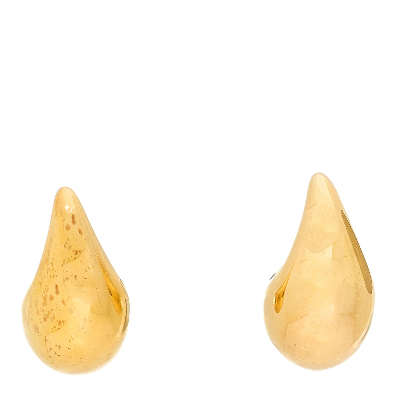 Sterling Silver Small Drop Earrings Gold
