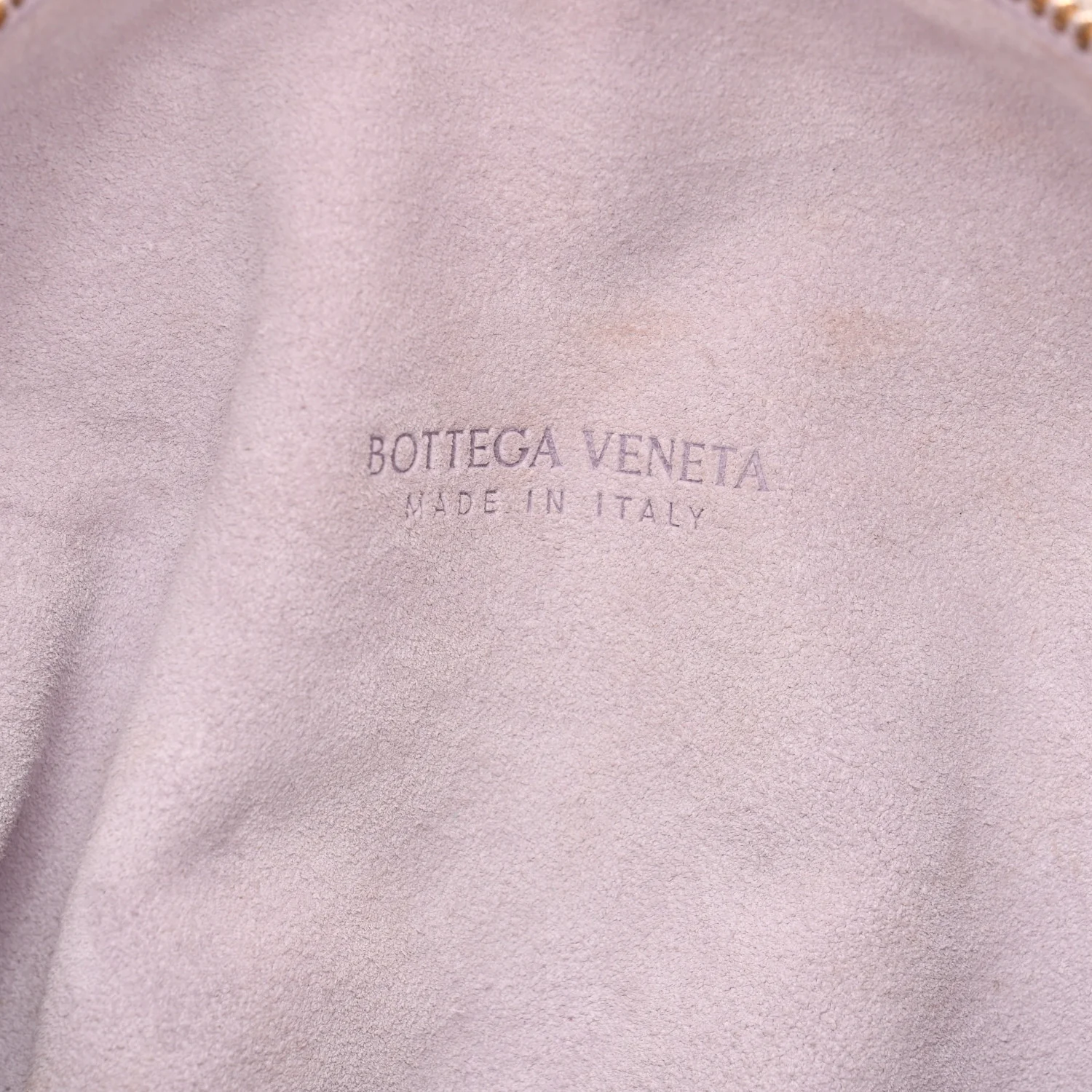Suede Calfskin Intrecciato Teen Jodie Hobo Mirth Washed - Image 7