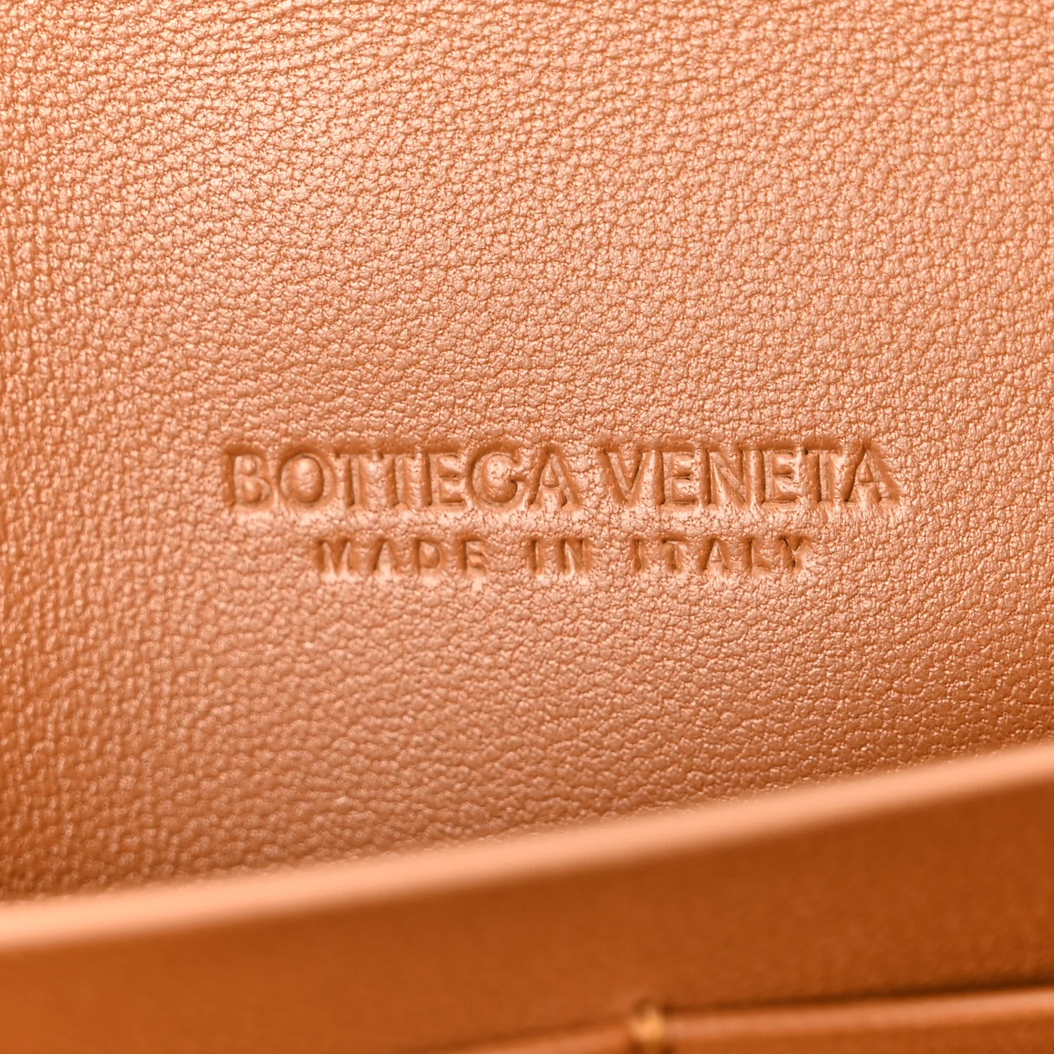 Suede Intrecciato Long Andiamo Top Handle Clutch Amber - Image 6