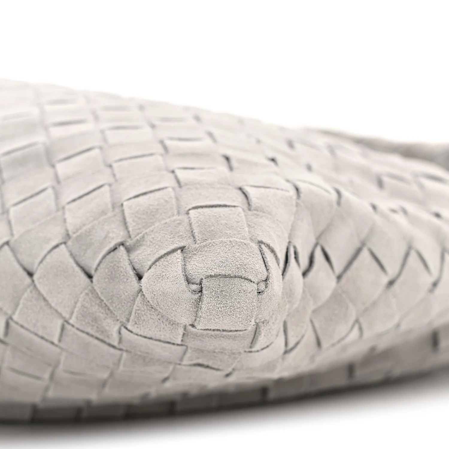 Suede Intrecciato Small Hop Sterling - Image 10