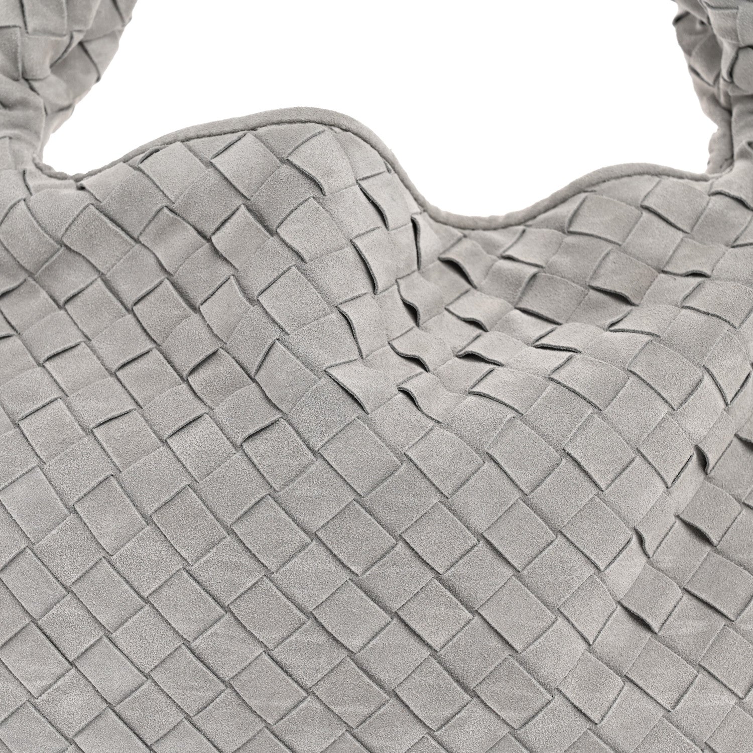 Suede Intrecciato Small Hop Sterling - Image 8
