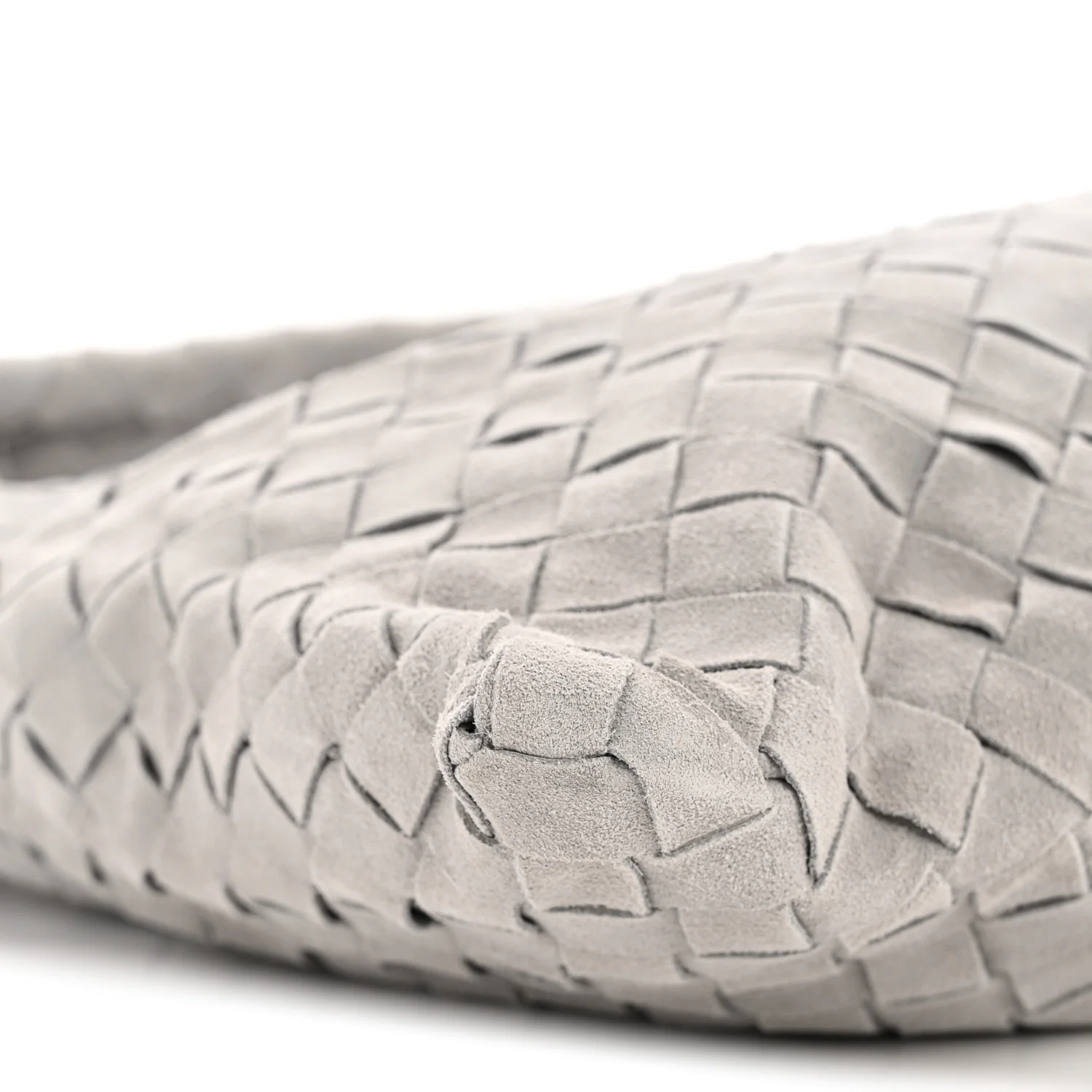 Suede Intrecciato Small Hop Sterling - Image 9