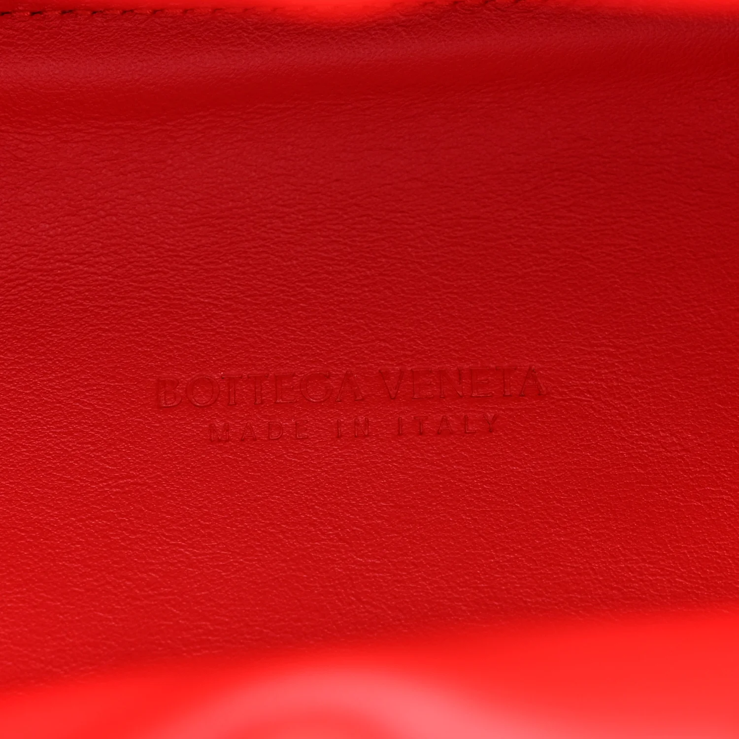 Textured Fabric Medium The Point Triangle Bag Red - Image 6