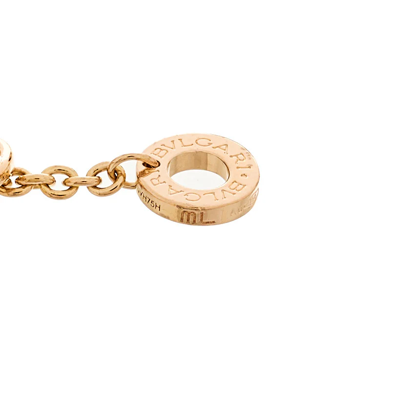 18K Rose Gold Black Ceramic B.Zero1 Bracelet - Image 3