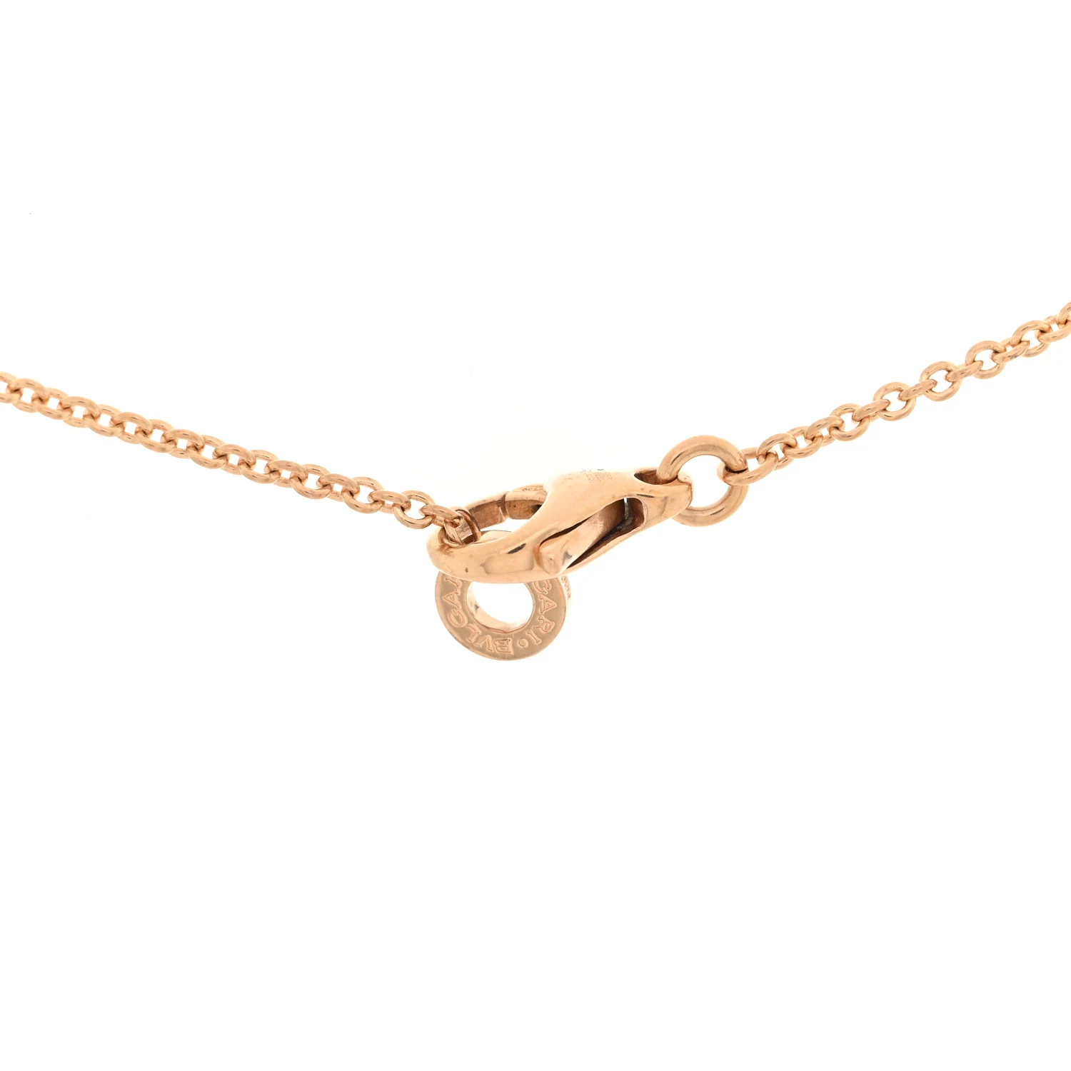18K Rose Gold B.Zero1 Pendant Necklace - Image 5