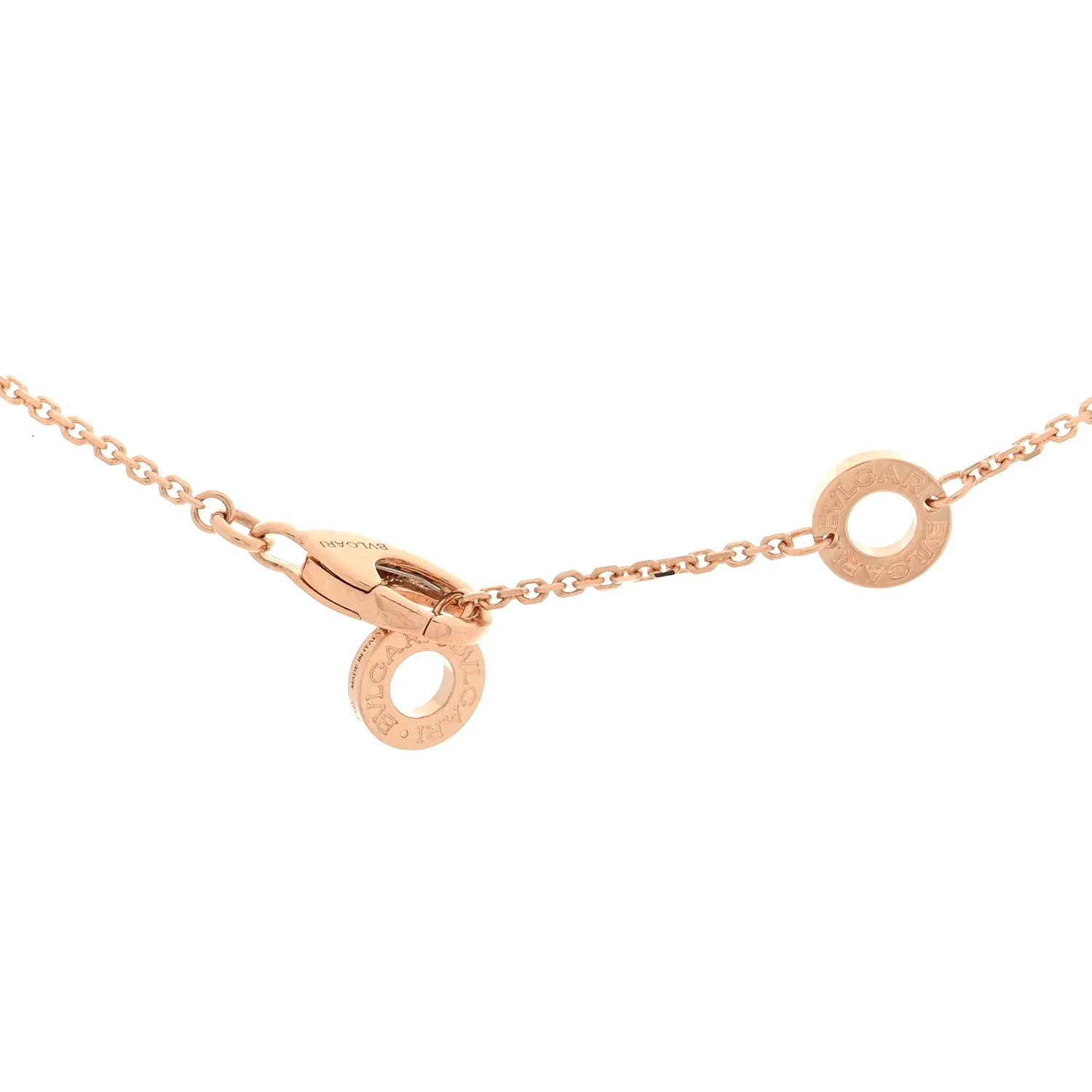 18K Rose Gold Diamond Carnelian Divas' Dream Pendant Necklace - Image 4
