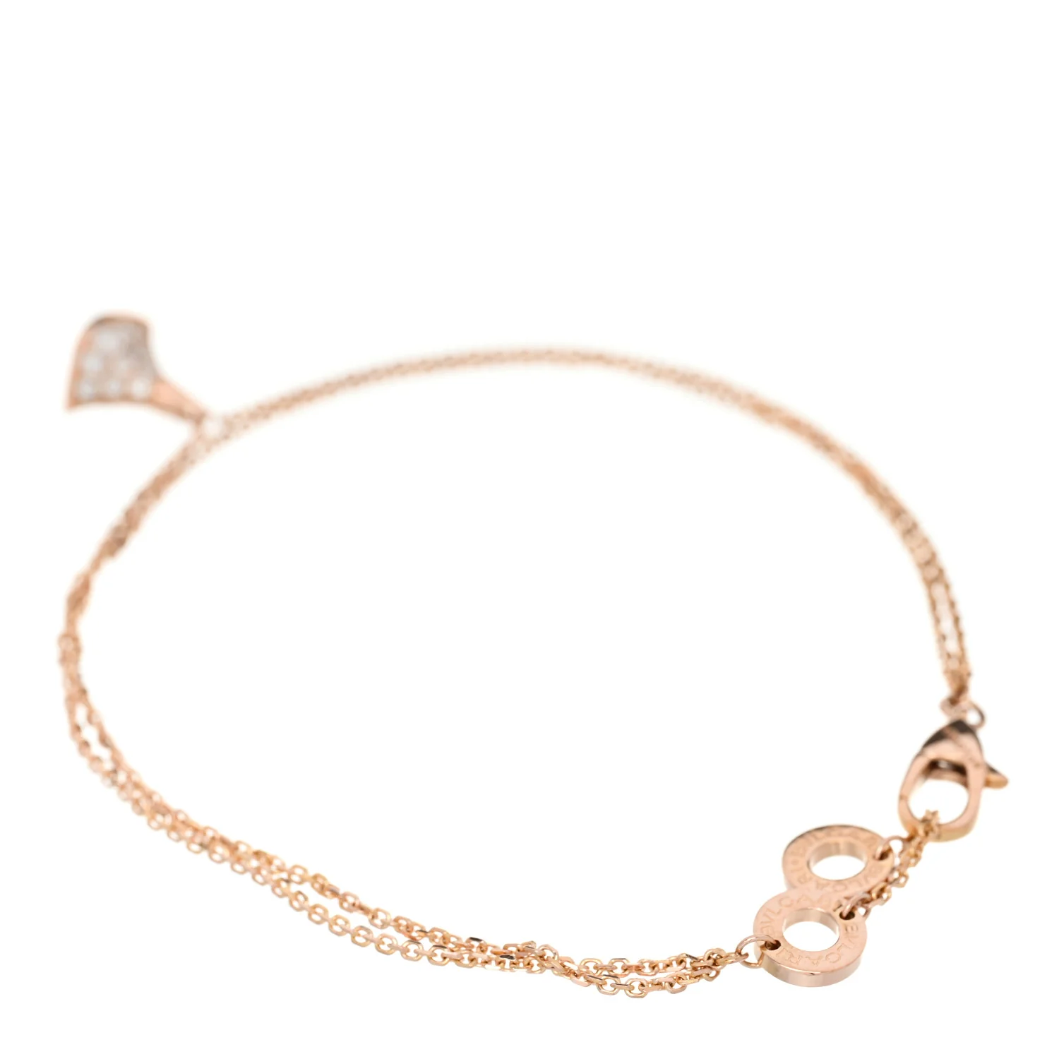 18K Rose Gold Diamond Divas' Dream Bracelet SM - Image 2