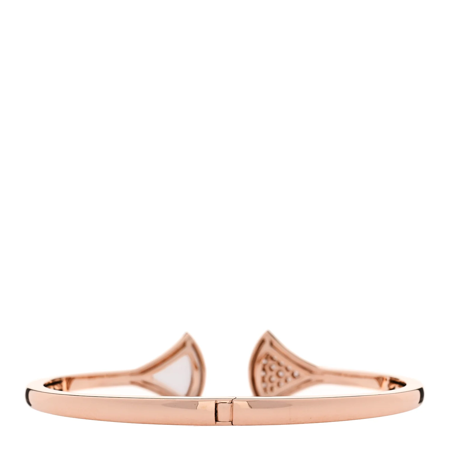 18K Rose Gold Diamond Mother of Pearl Divas Dream Bracelet - Image 2