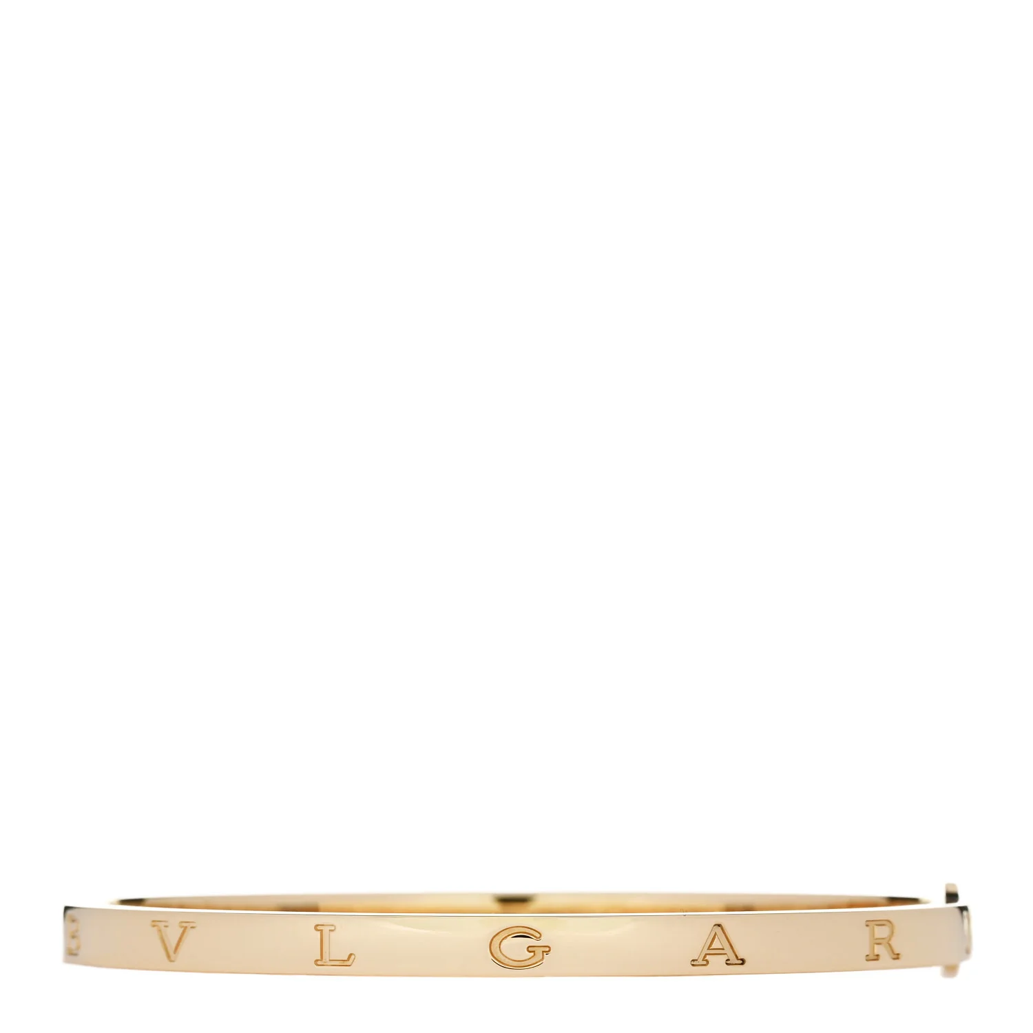 18K Yellow Gold B.Zero1 Essential Bangle Bracelet S