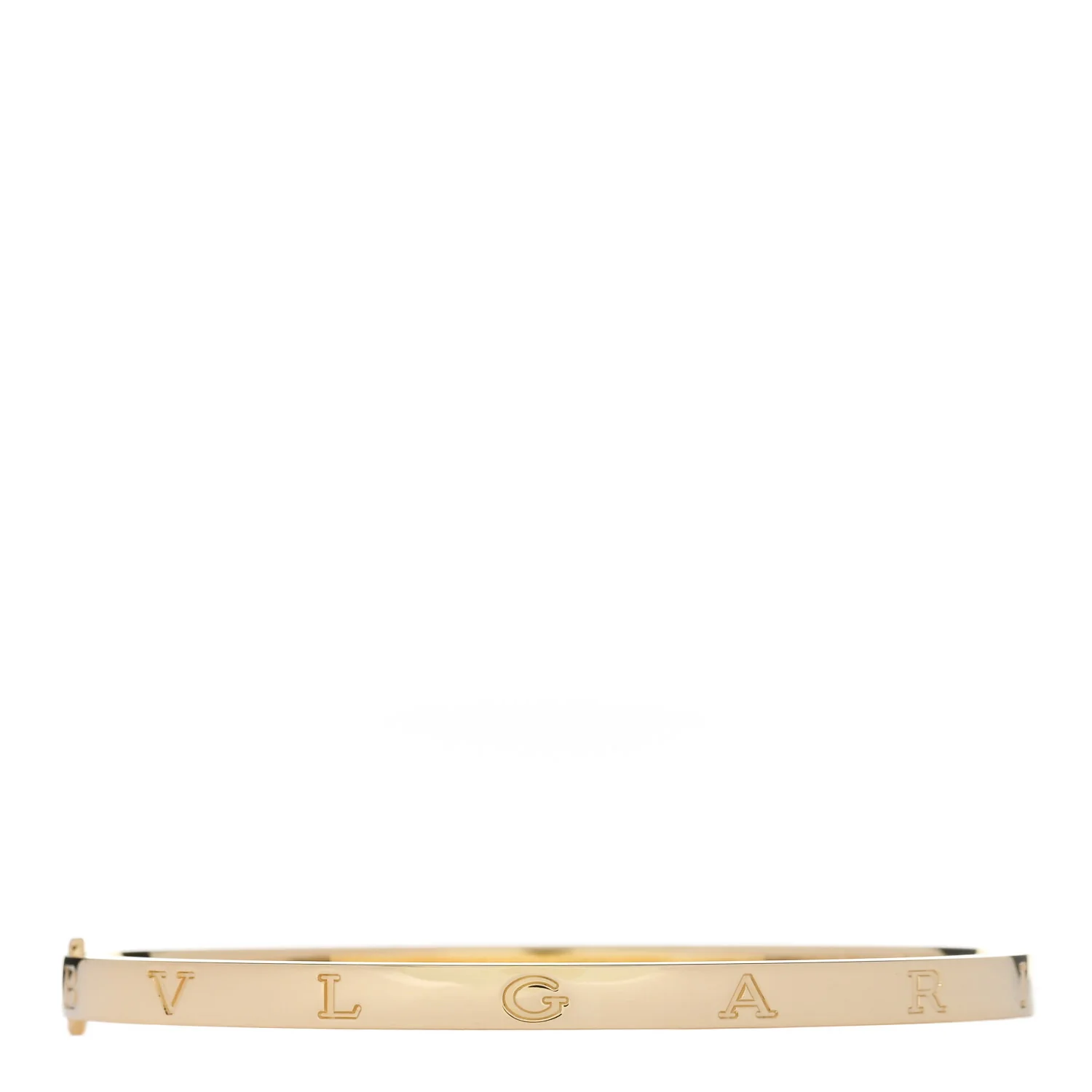 18K Yellow Gold B.Zero1 Essential Bangle Bracelet S - Image 2