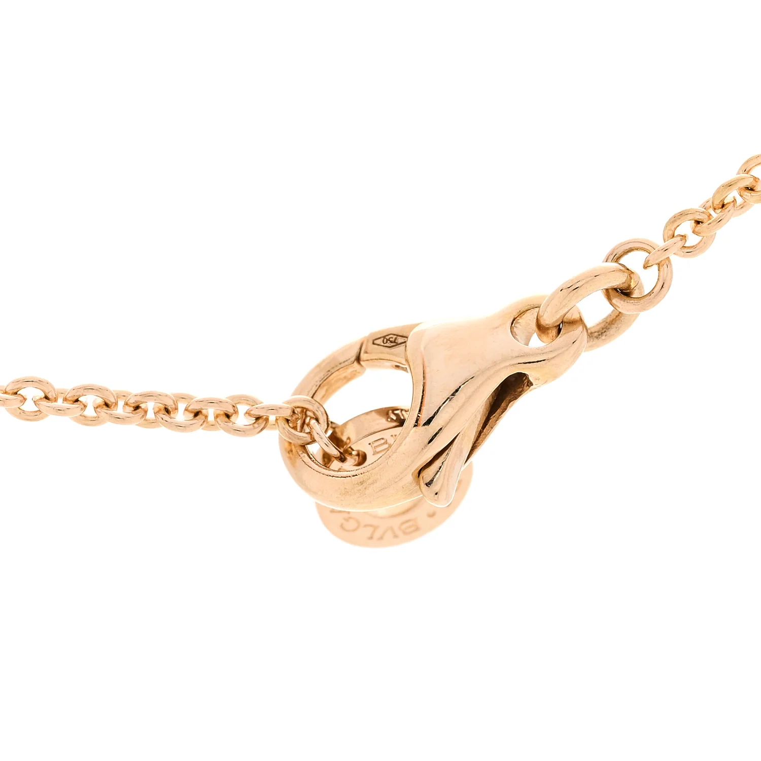18K Yellow Gold B.Zero1 Pendant Necklace - Image 4