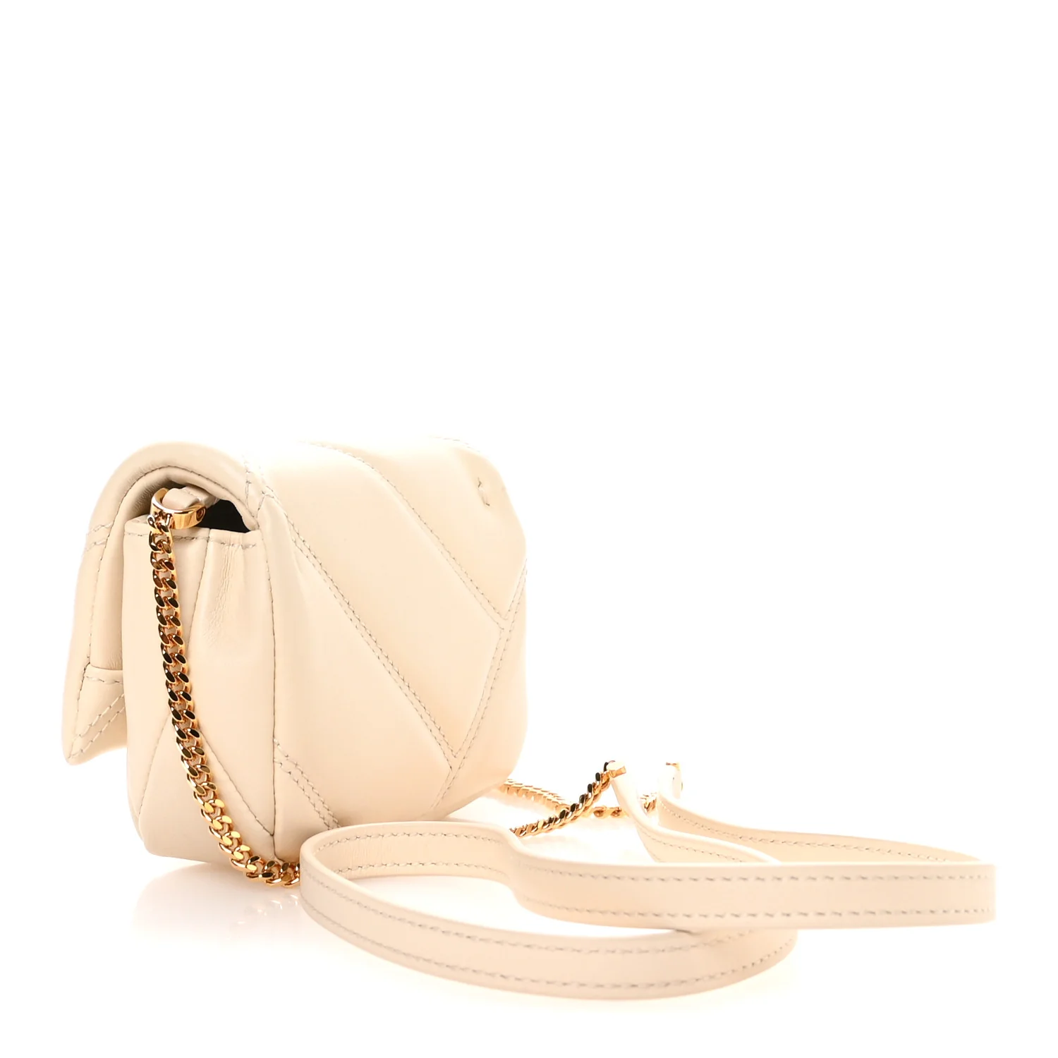Calfskin Serpenti Cabochon Micro Bag Ivory Opal - Image 3
