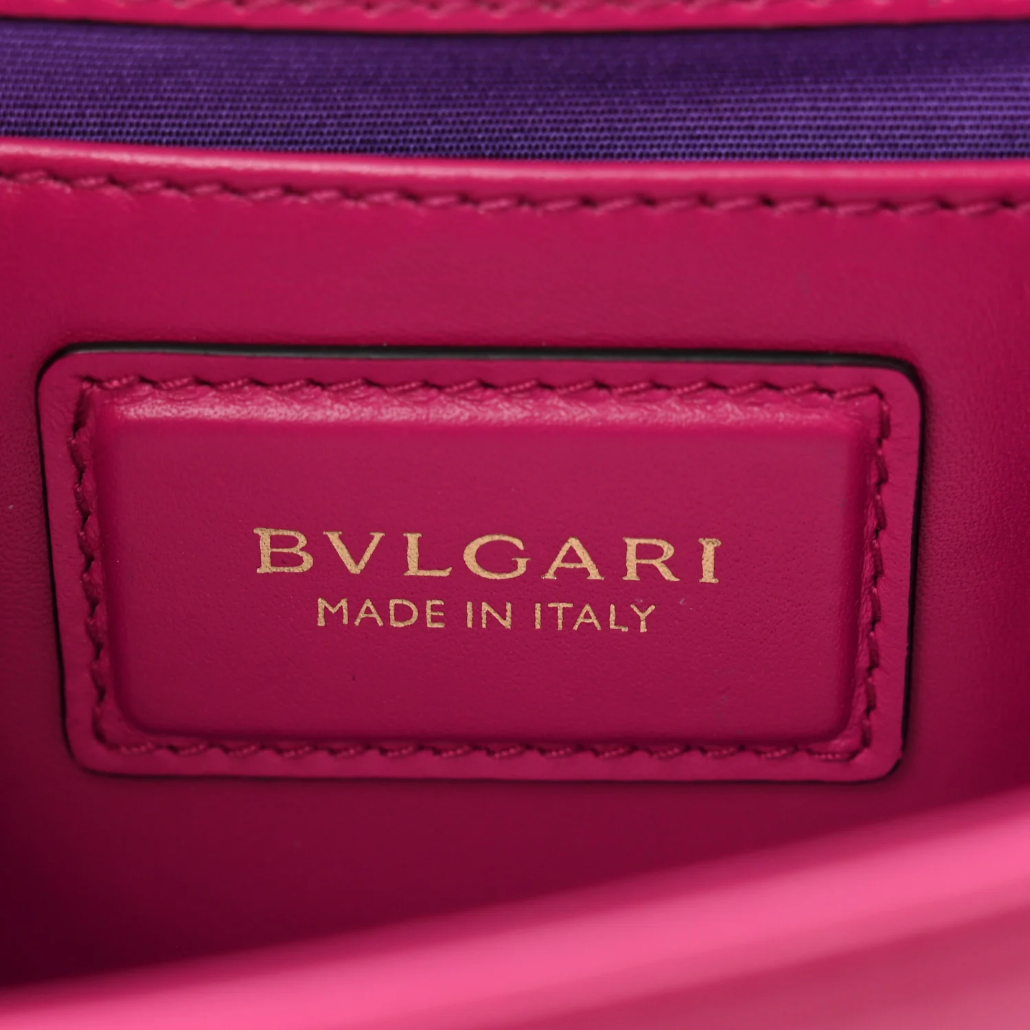 Calfskin Serpenti Forever Crossbody Bag Pink - Image 7