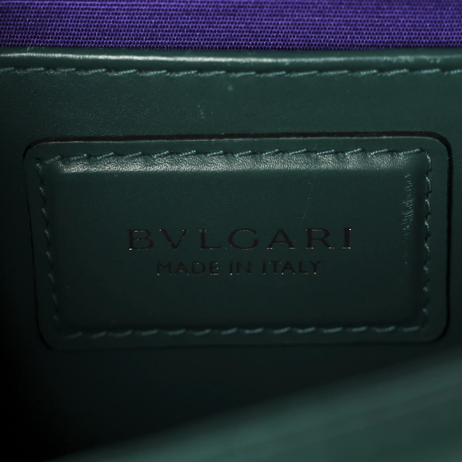 Calfskin Serpenti Forever Shoulder Bag Emerald Green - Image 7