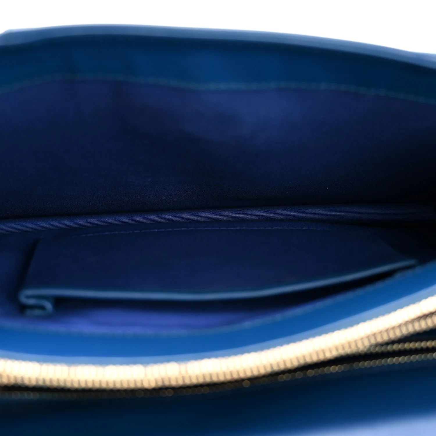 Calfskin Serpenti Forever Shoulder Bag Navy - Image 6