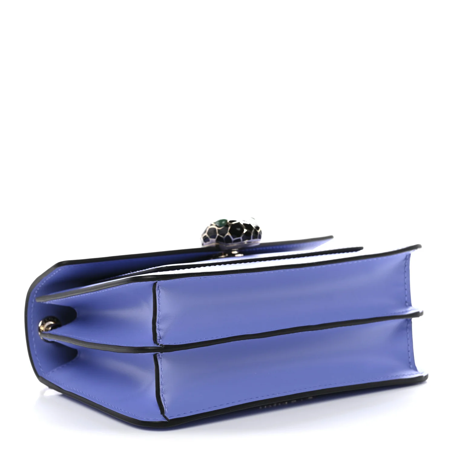 Calfskin Serpenti Forever Small Crossbody Bag Purple - Image 5