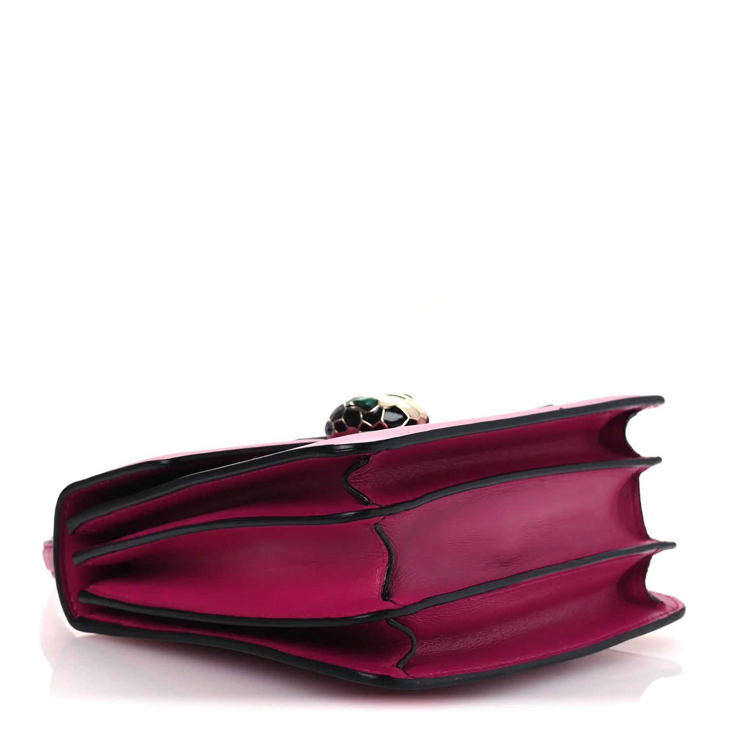 Calfskin Serpenti Forever Top Handle Pink - Image 5