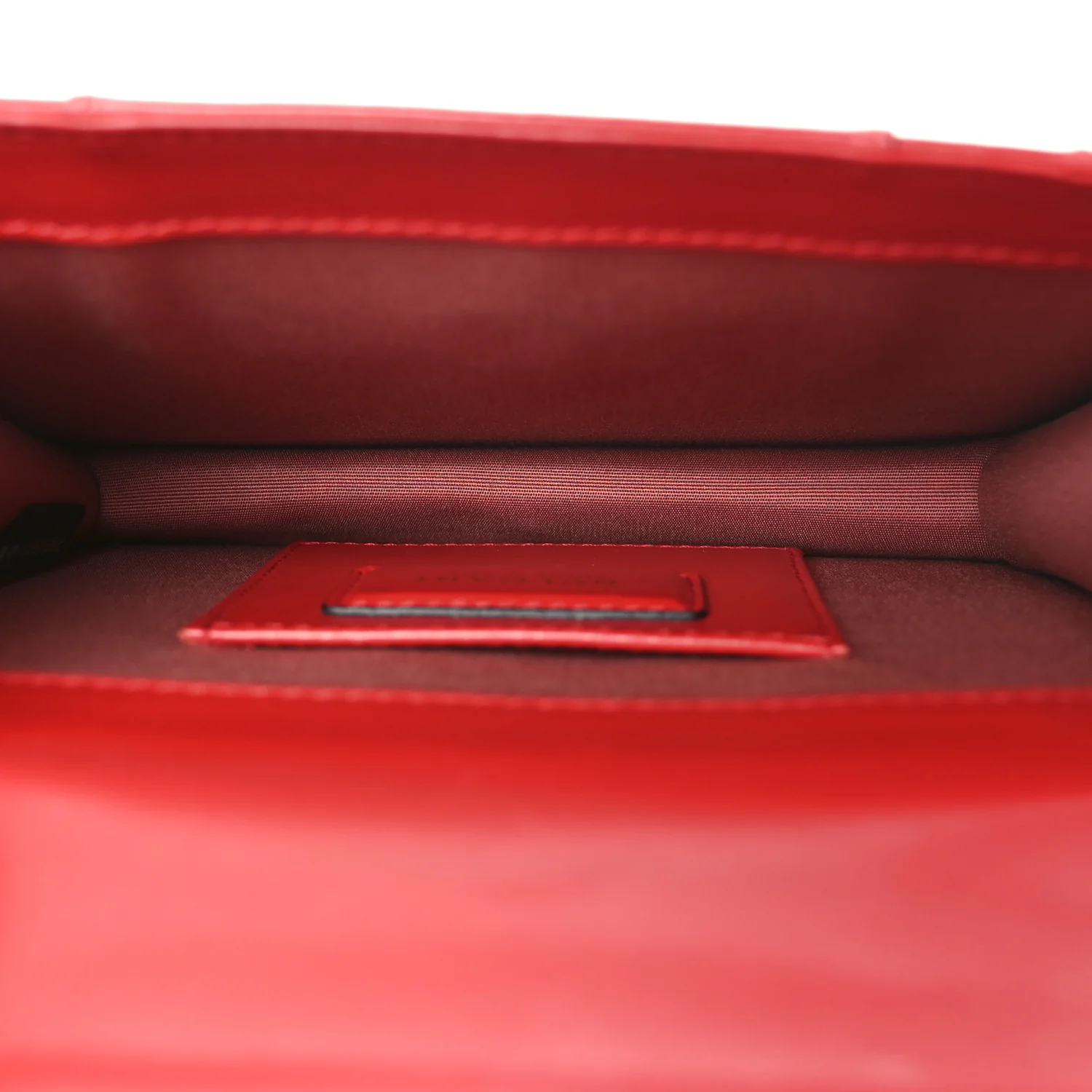 Calfskin Small Serpenti Forever Snake Strap Crossbody Bag Red - Image 5