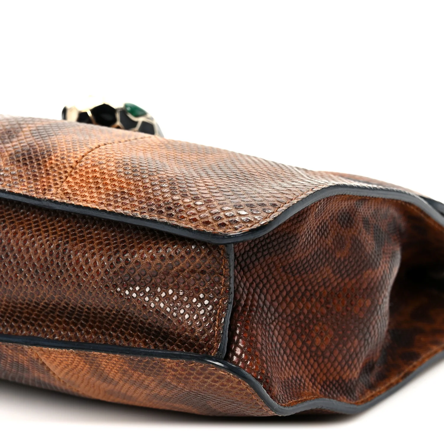 Karung Serpenti Forever Medium Shoulder Bag Brown - Image 11