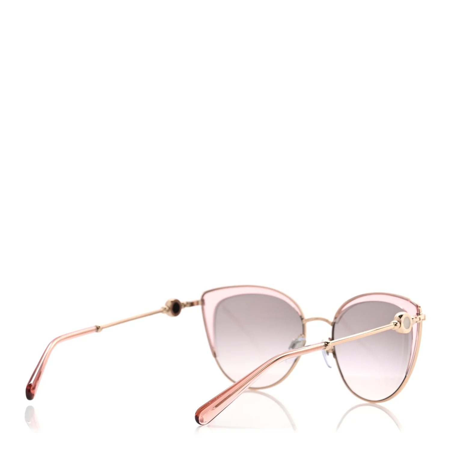 Metal Sunglasses 6133 Pink Gold - Image 4