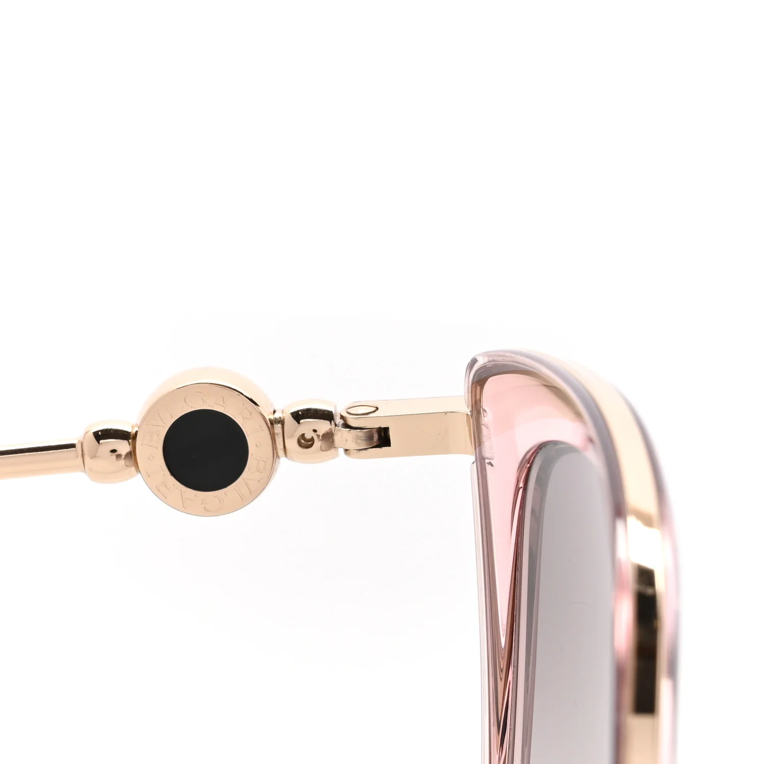 Metal Sunglasses 6133 Pink Gold - Image 5