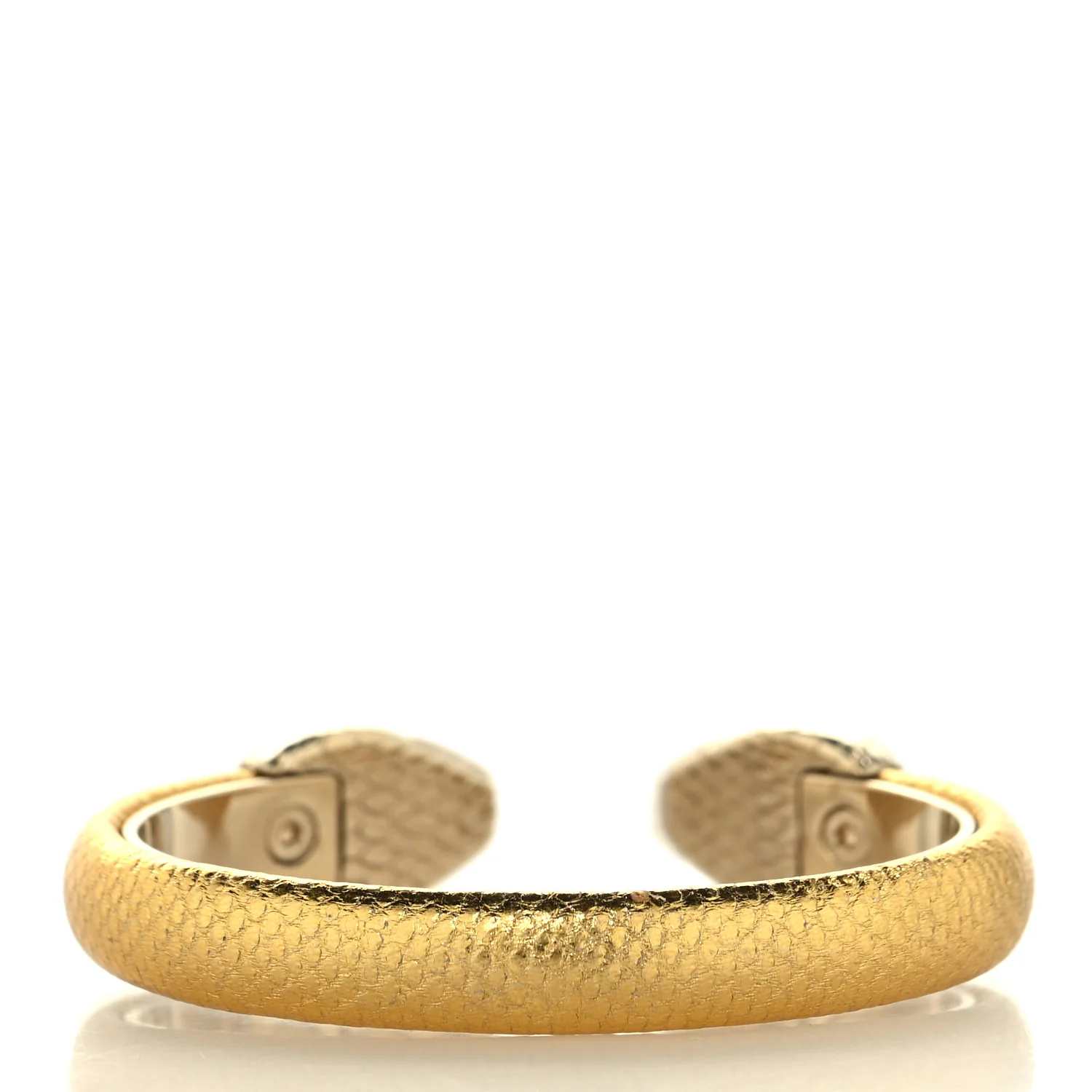 Metallic Karung Serpenti Forever Bracelet Gold - Image 3