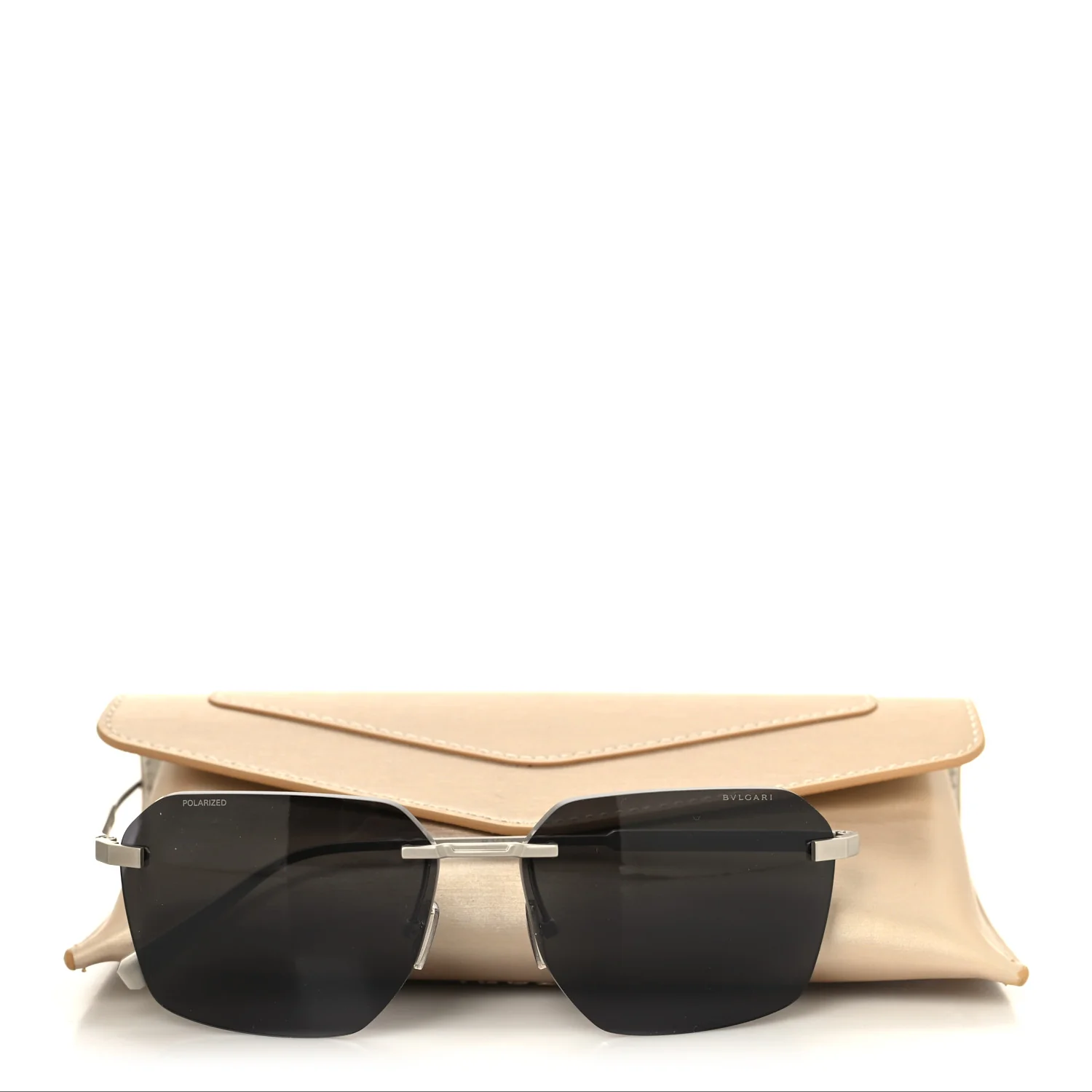 Titanium Polarized Octo Finissimo Sunglasses BV40029U Black - Image 7