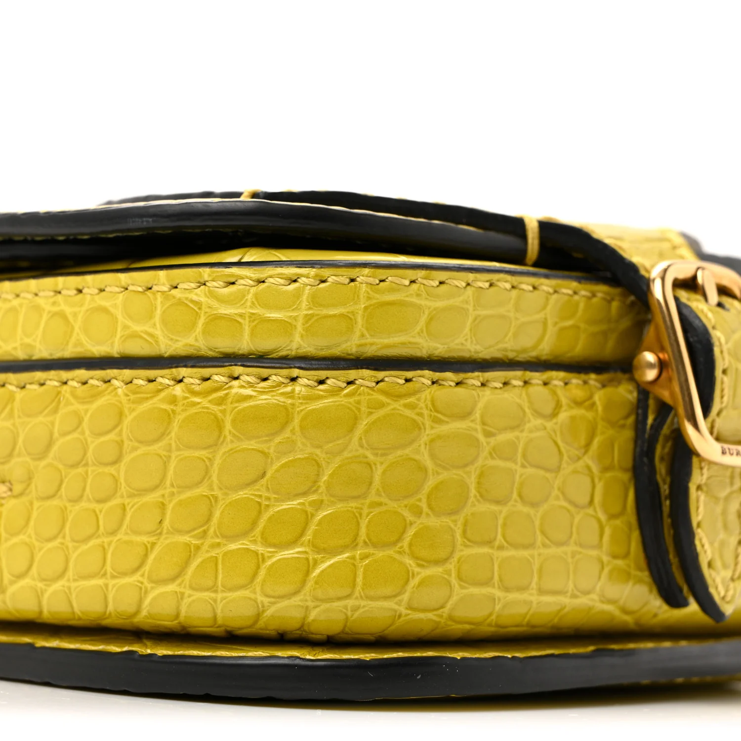 Alligator Bridle Micro Satchel Lime - Image 24