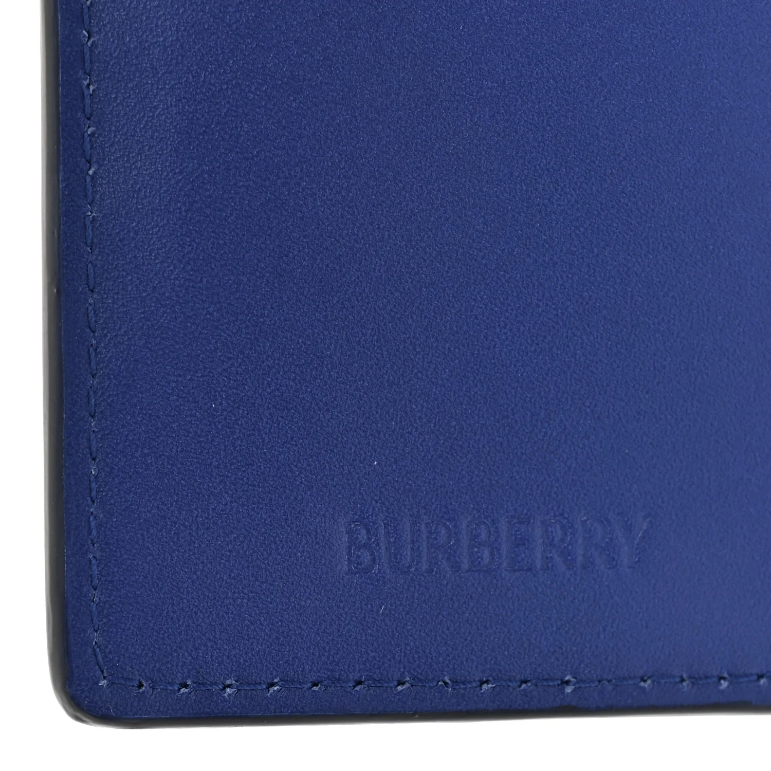 Calfskin Cavendish Continental Wallet Blue - Image 7