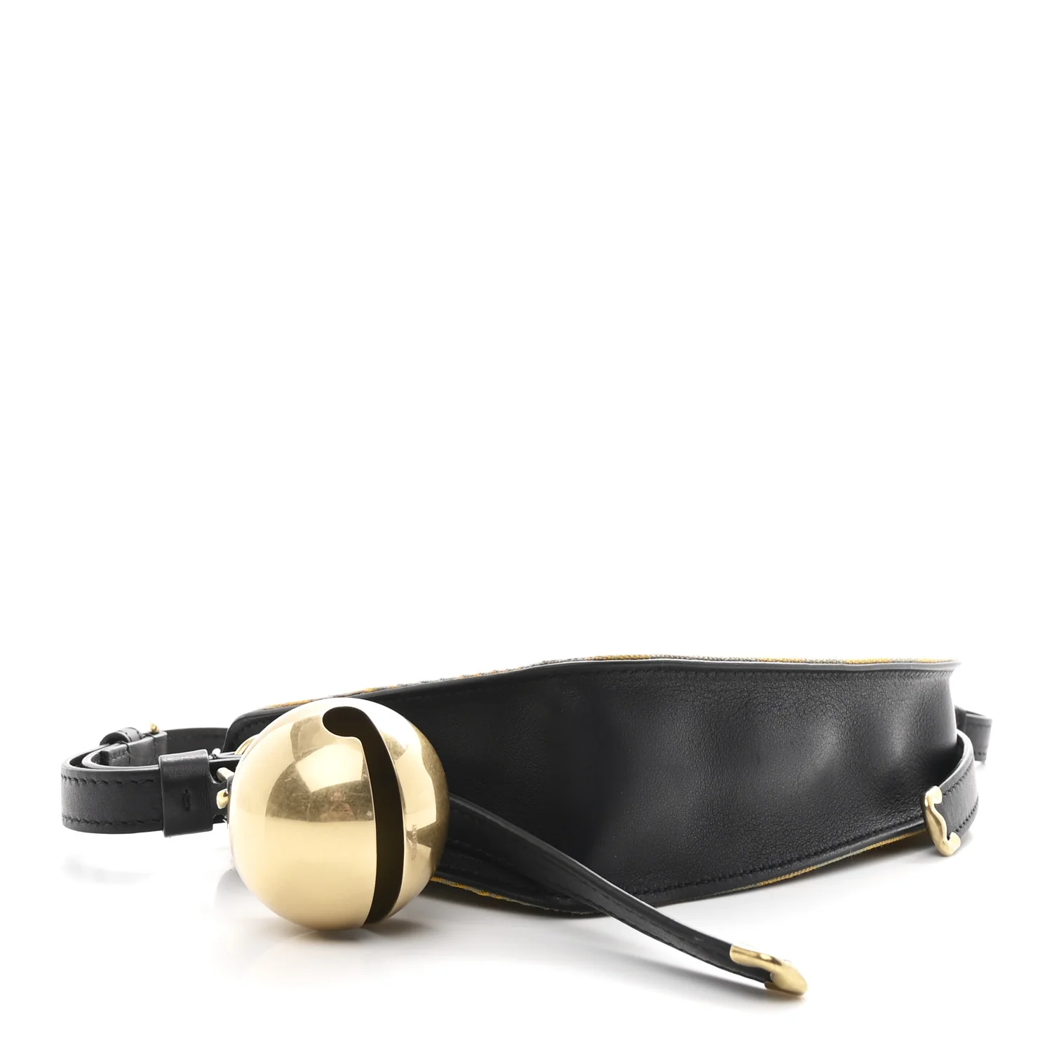 Calfskin Check Mini Shield Sling Bag Hunter - Image 4