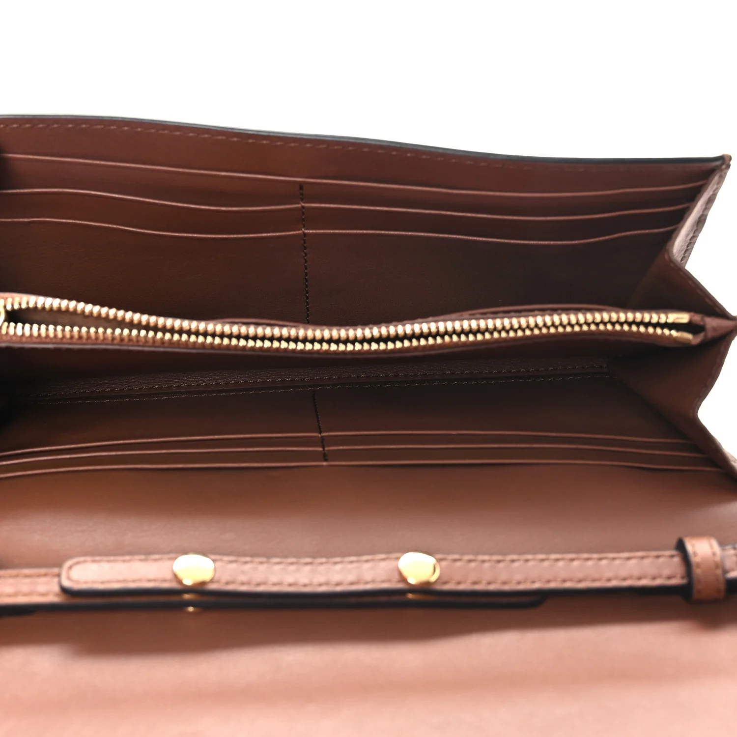 Calfskin Horseferry Check Henley Wallet On Chain Tan - Image 5