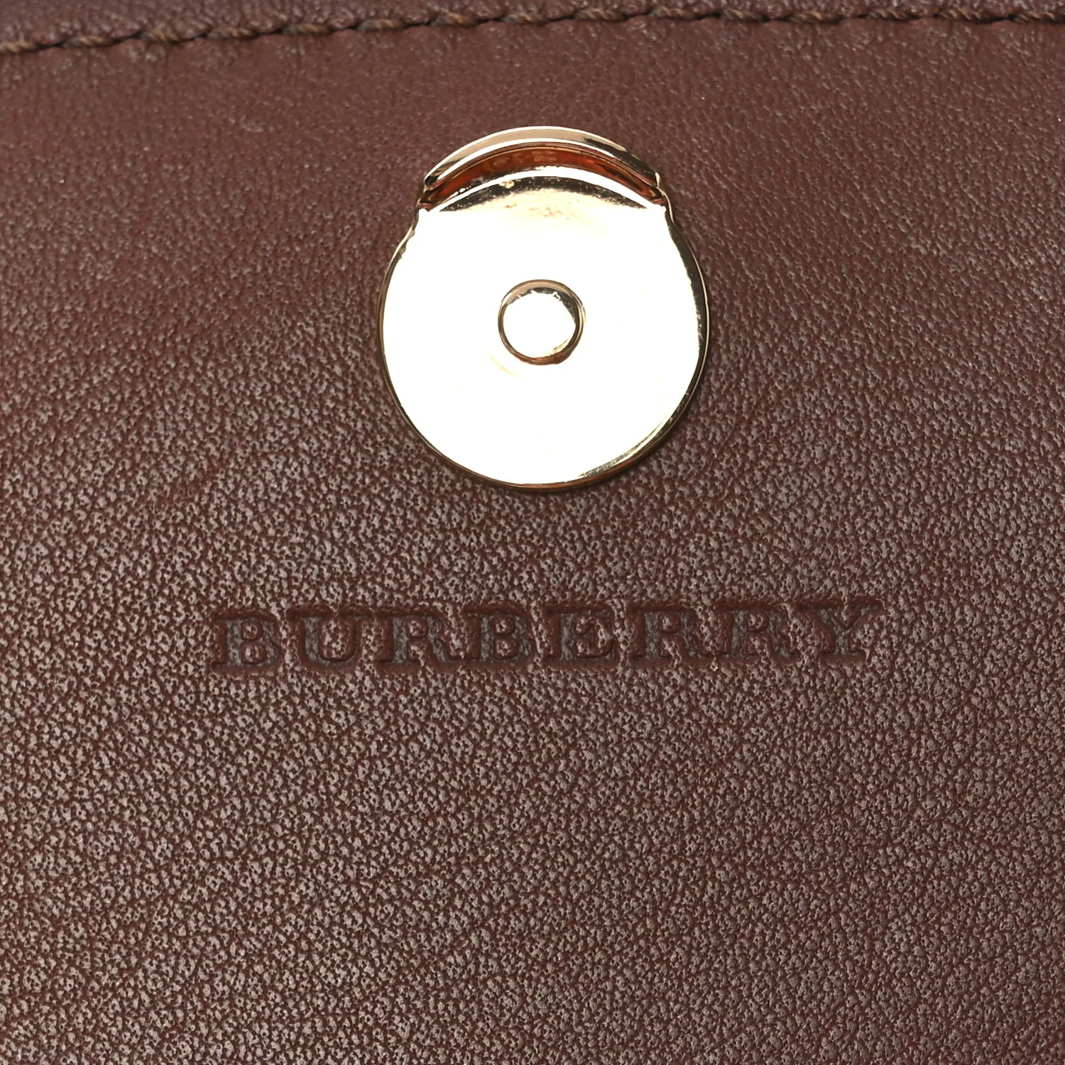 Calfskin Horseferry Check Henley Wallet On Chain Tan - Image 6