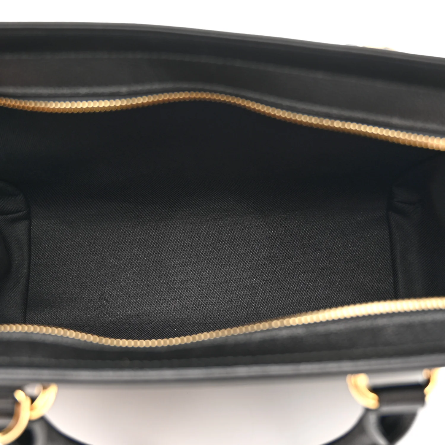Calfskin Mega Check Small Banwell Tote Black - Image 5