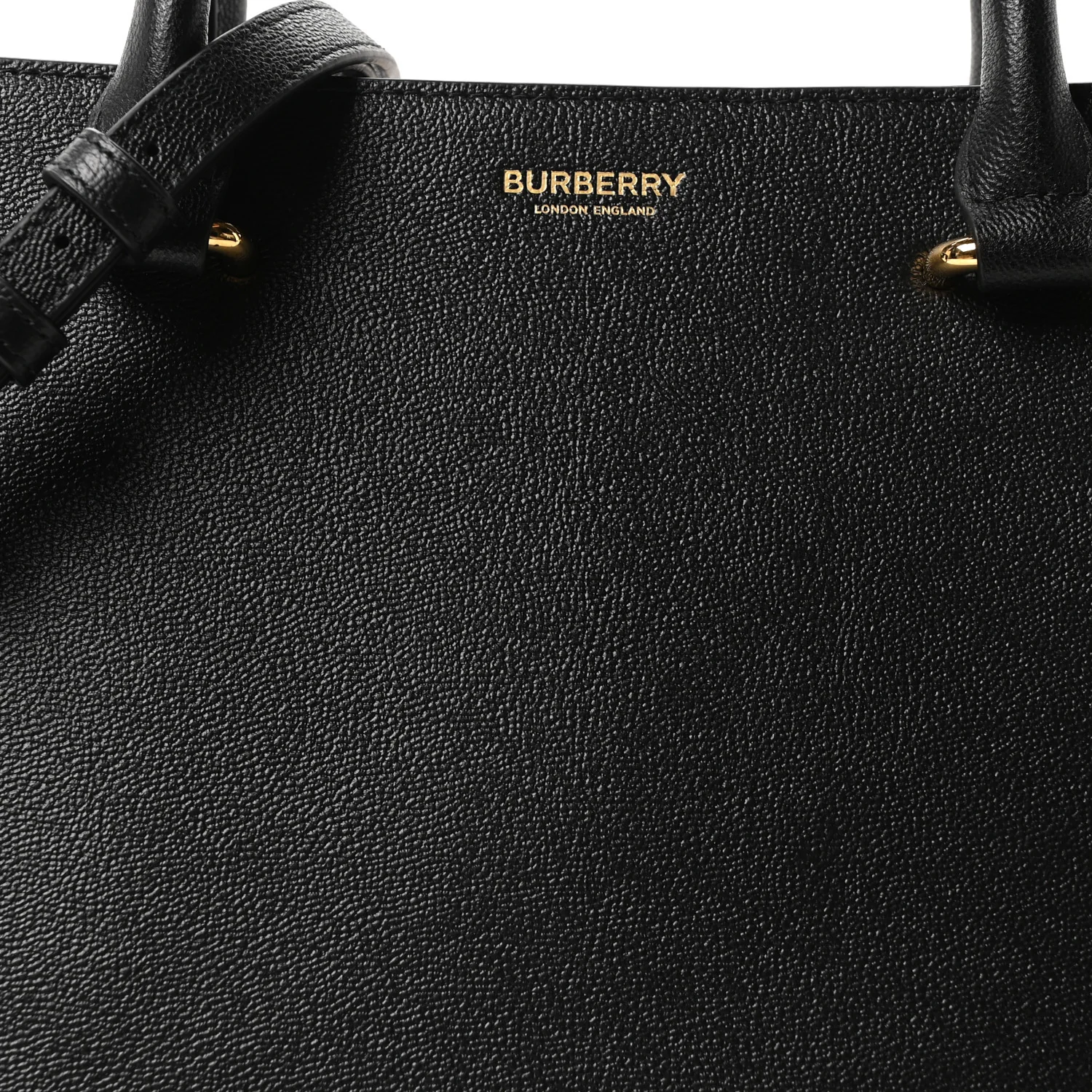 Calfskin Mega Check Small Banwell Tote Black - Image 7