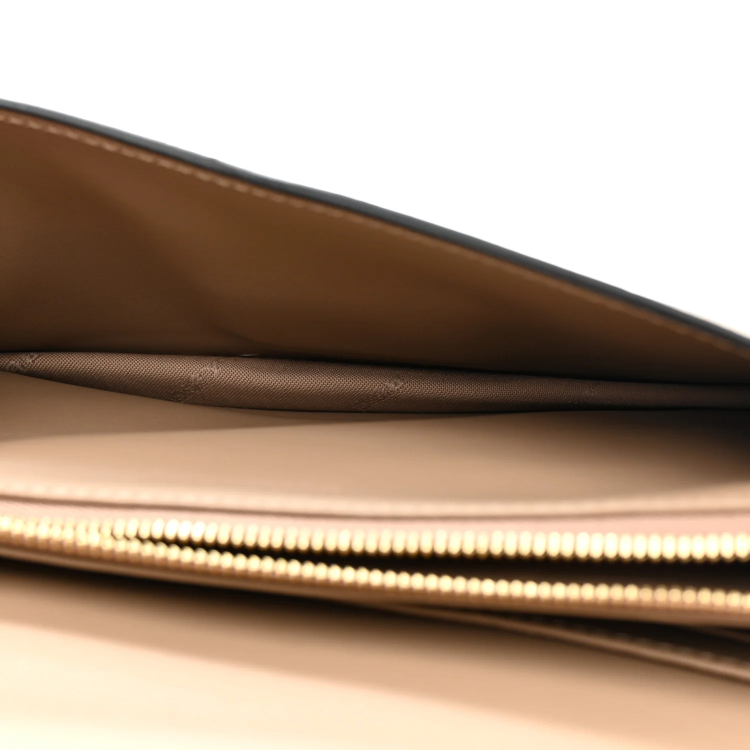 Calfskin Small Madison Chain Clutch Rose Beige - Image 5